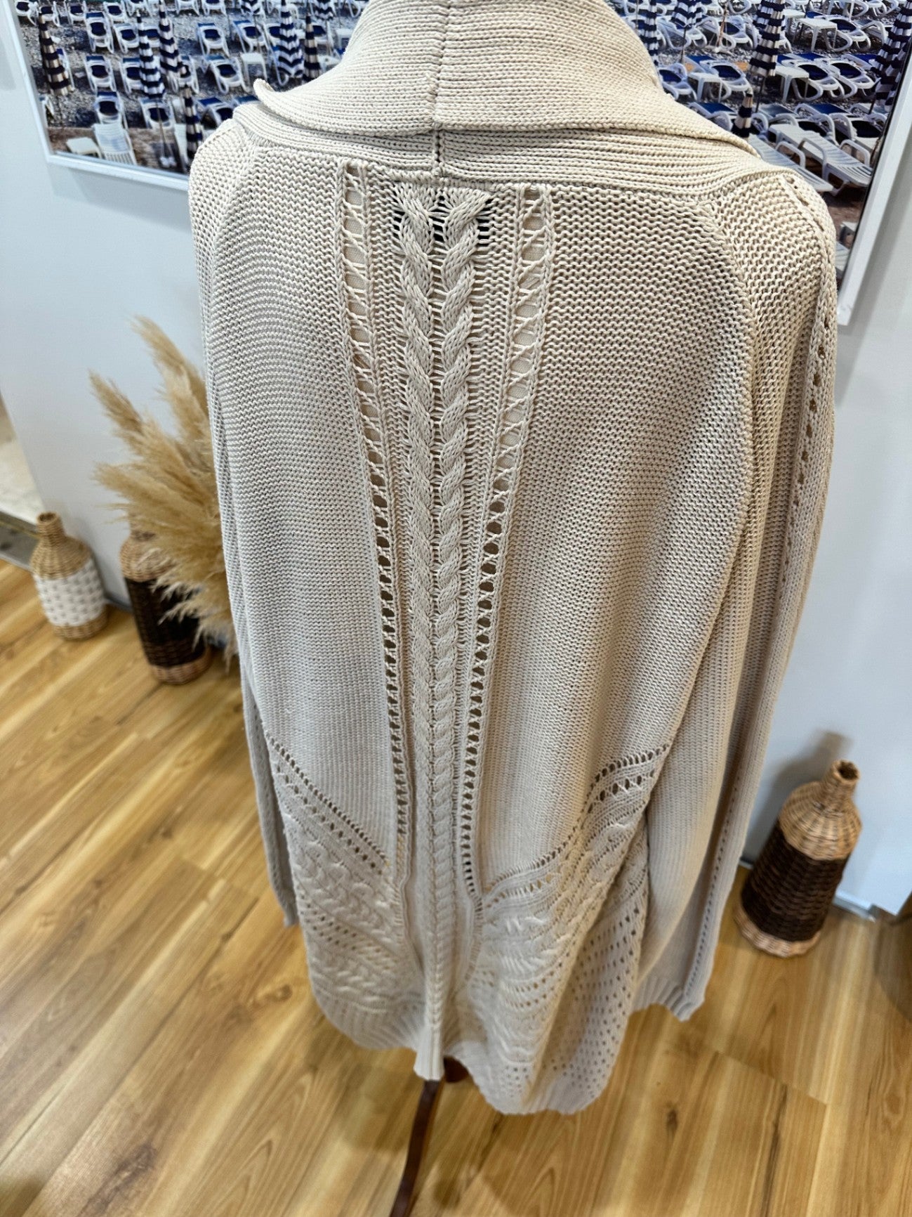 Wild Child Cardigan - Extra Large (3XL) - Beige