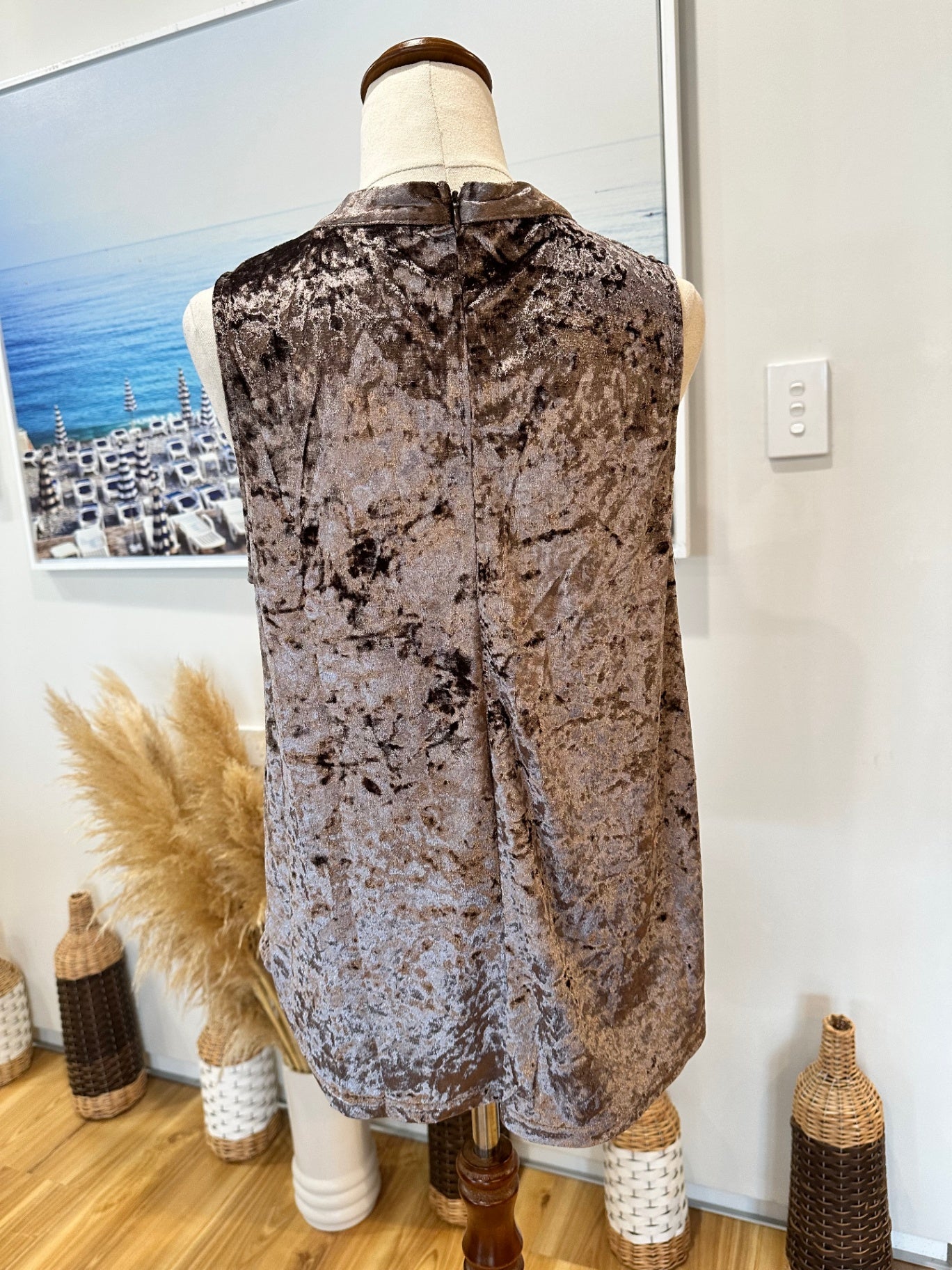 [SALE] Silver Wishes - Top - Size 10 - Rose tone