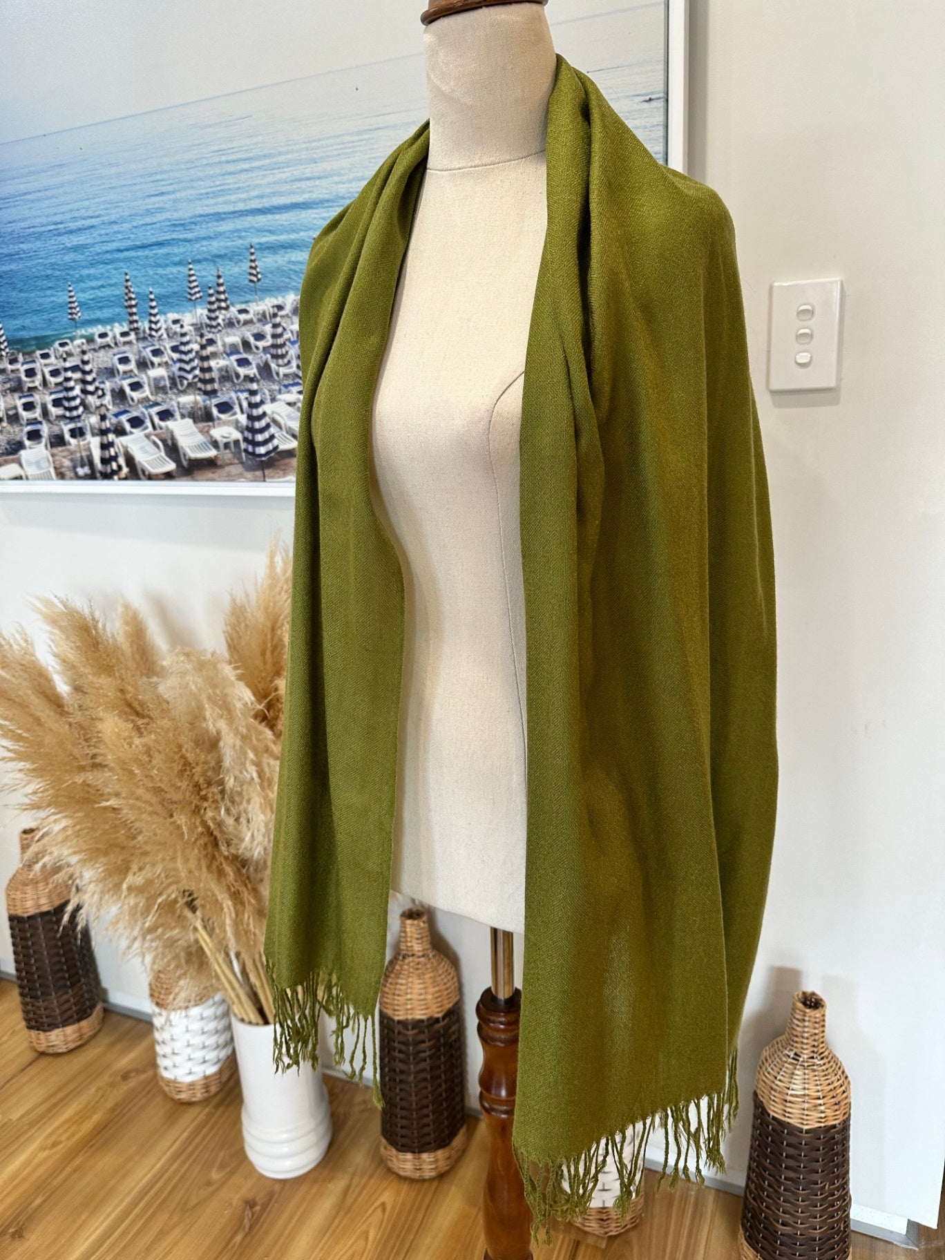 [SALE] Olive Green Scarf