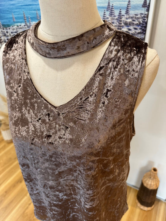 [SALE] Silver Wishes - Top - Size 10 - Rose tone