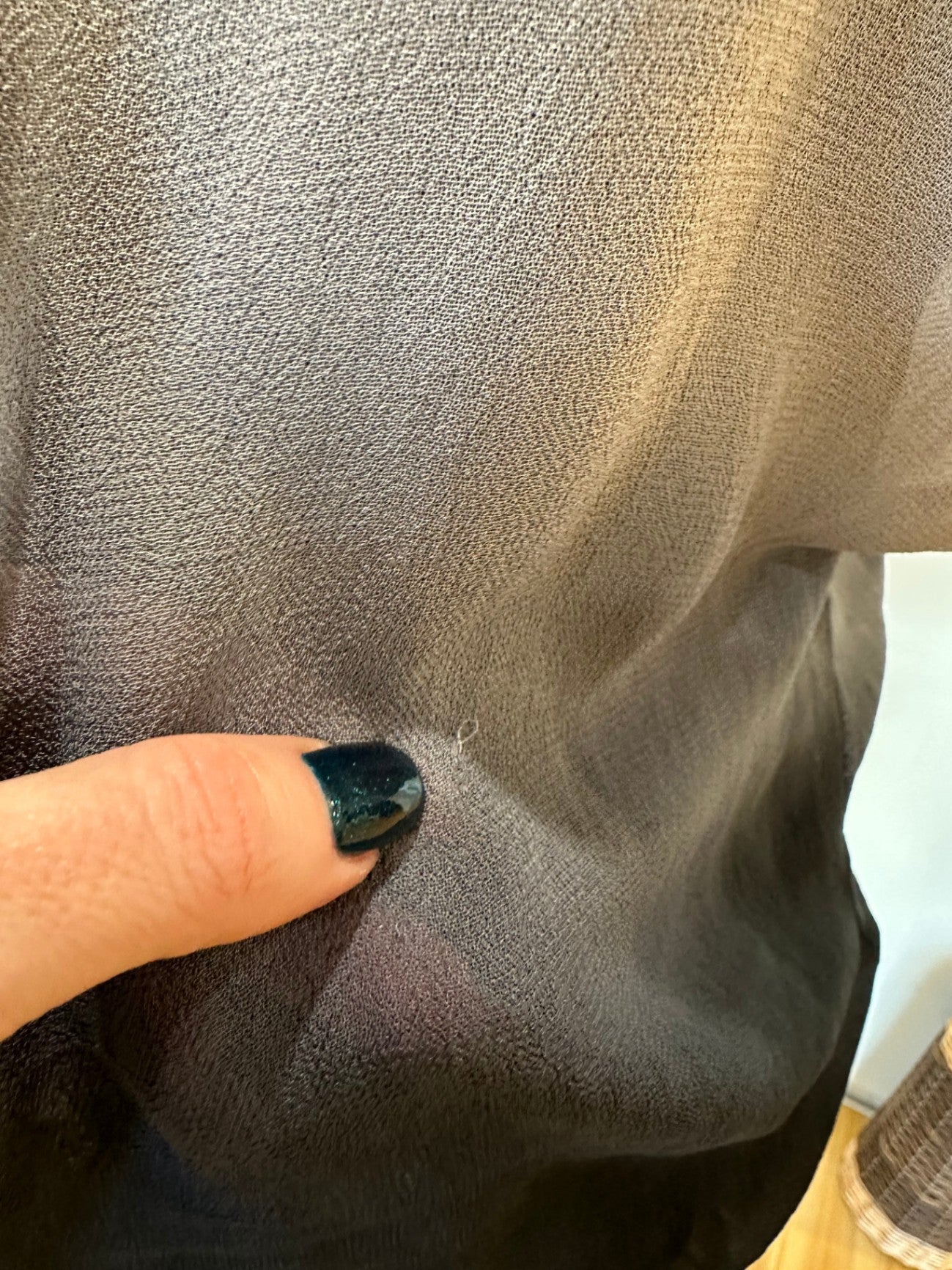 [SALE] Max Blouse - Size 10 - Grey to Black Ombre