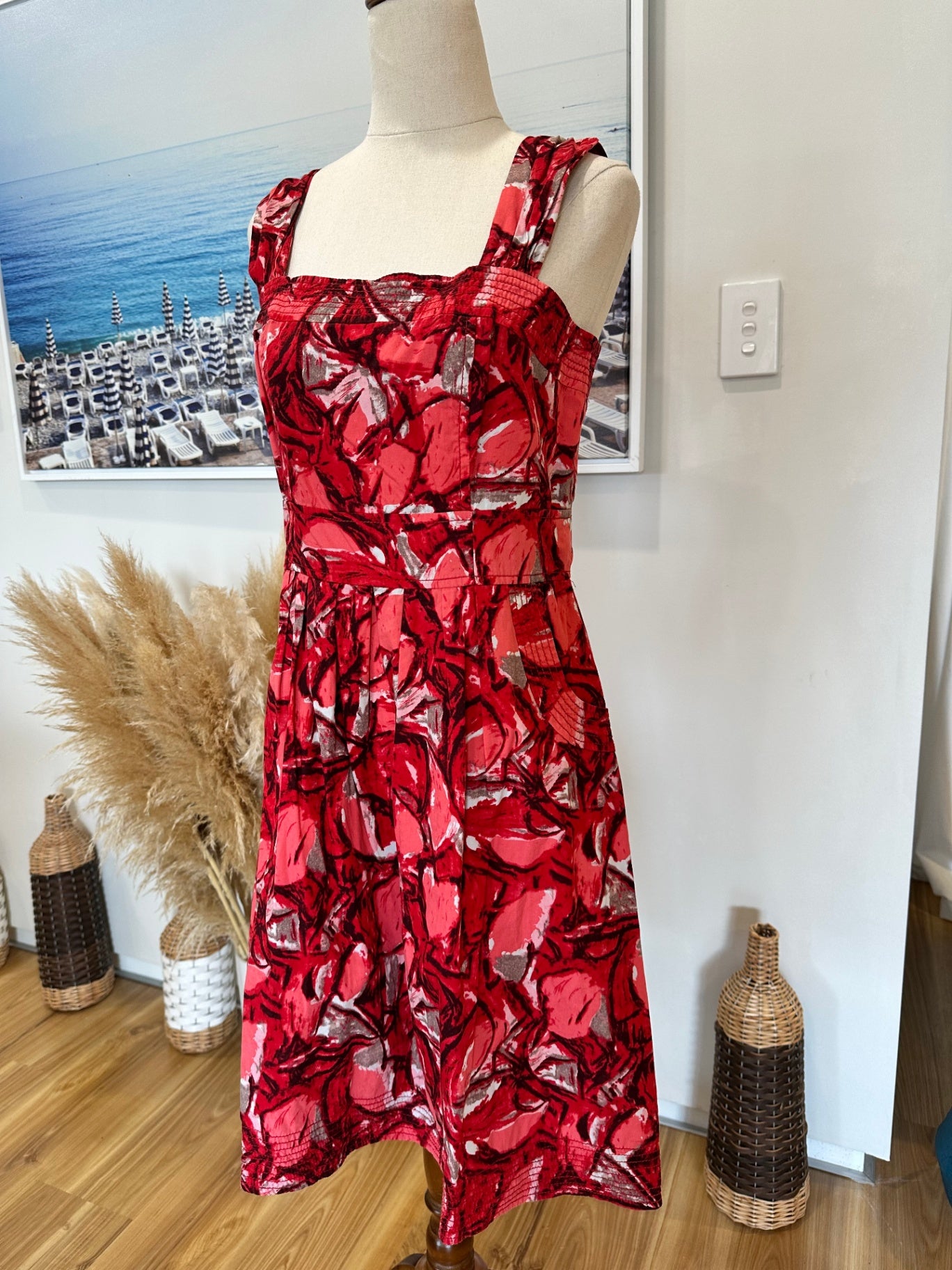 [SALE] Max - Summer's Dress - Size 10 - Red Tones