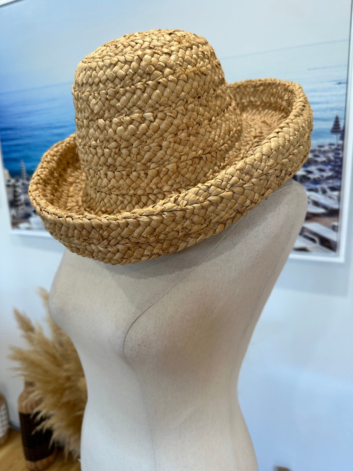 Sun Hat - Natural tones
