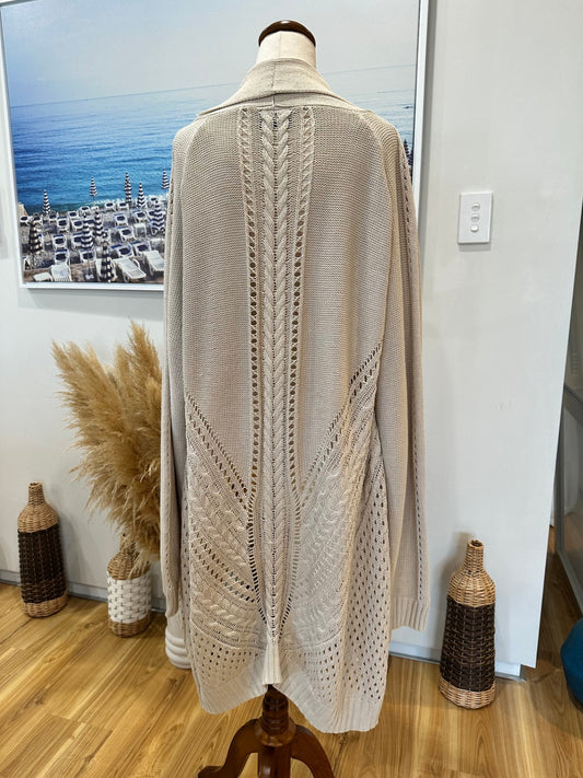 Wild Child Cardigan - Extra Large (3XL) - Beige