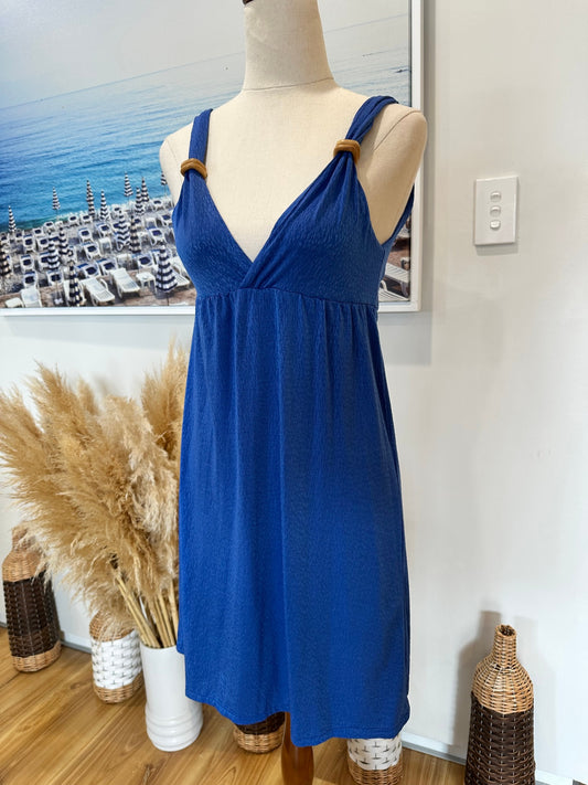 Swim Cover Up - Blue - Extra Small / Small