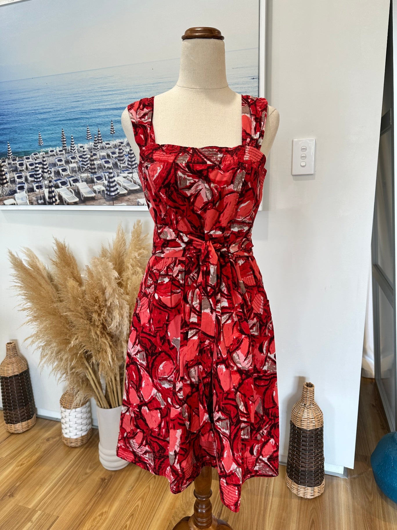 [SALE] Max - Summer's Dress - Size 10 - Red Tones