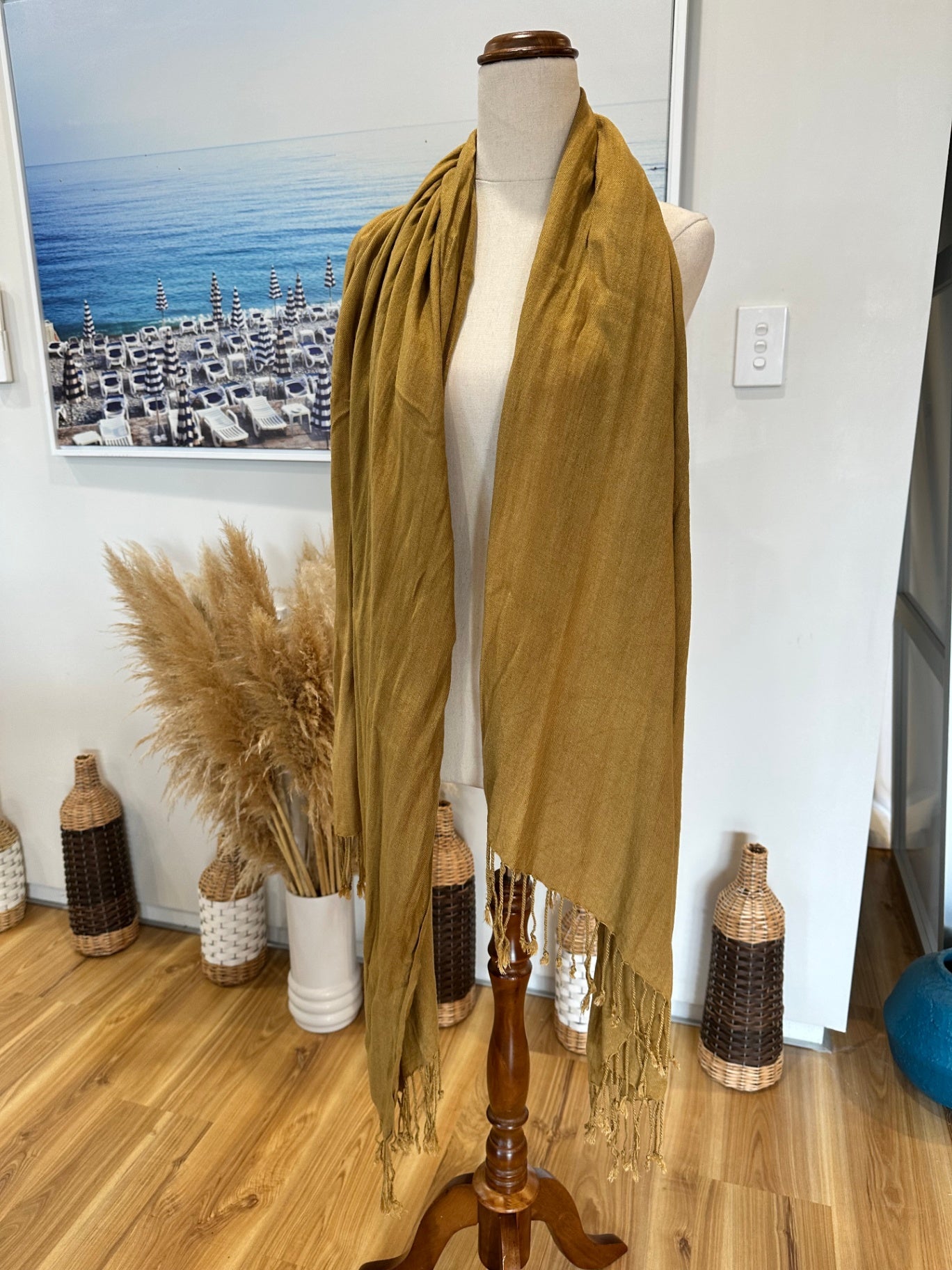 [SALE] Scarf Mustard yellow