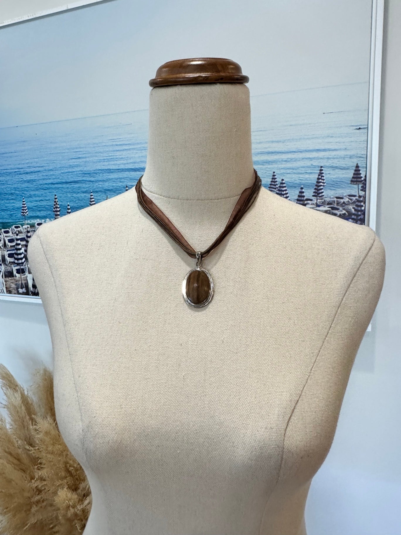 [SALE] Necklace - w Timber Pendant