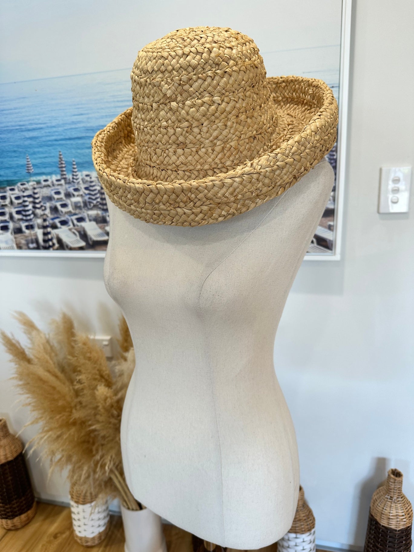Sun Hat - Natural tones