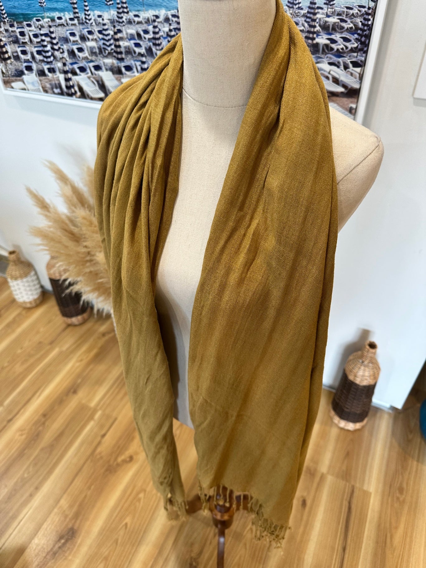 [SALE] Scarf Mustard yellow