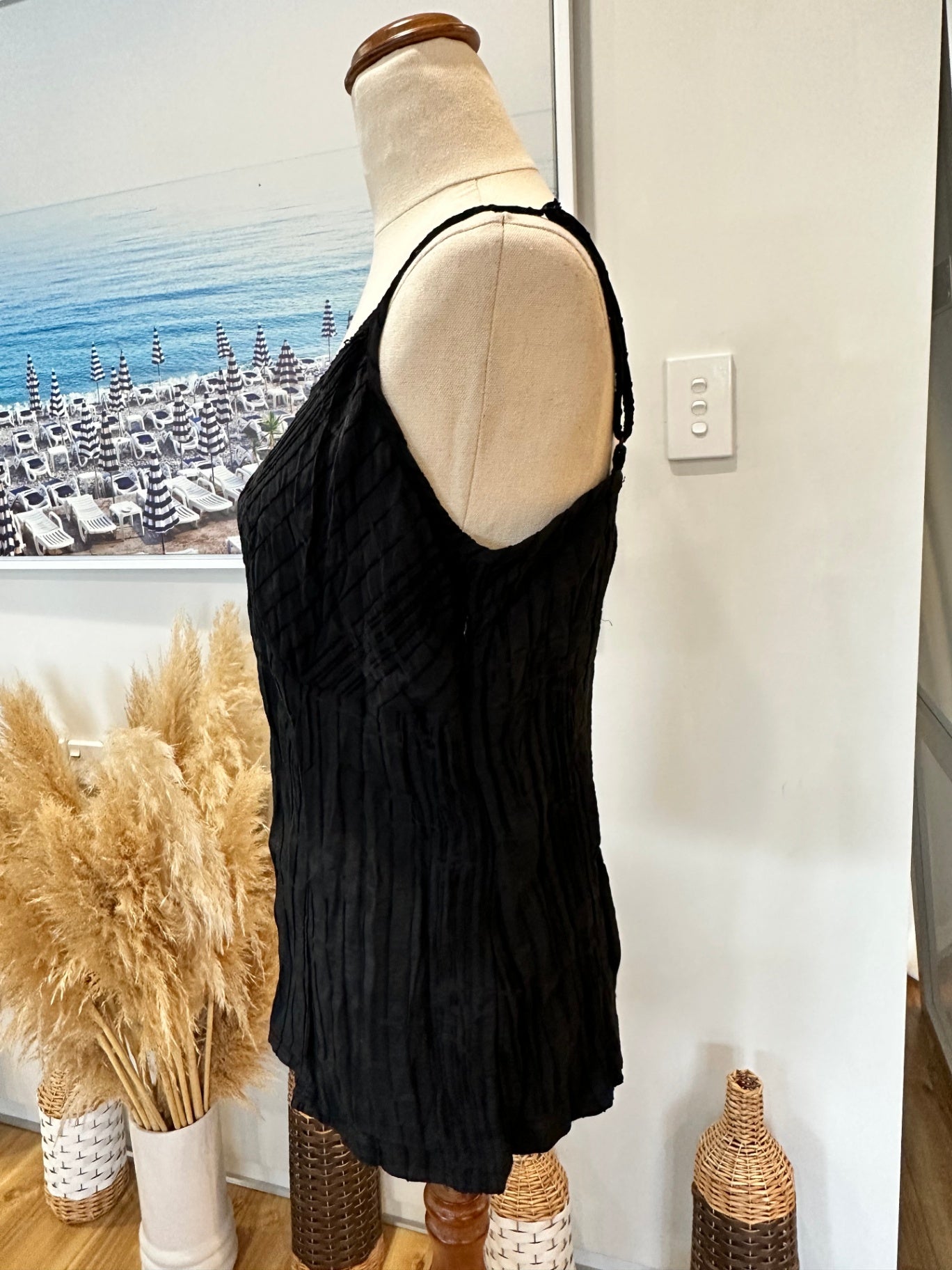 [SALE] Merric - Camisole Top - Size 14 - Black