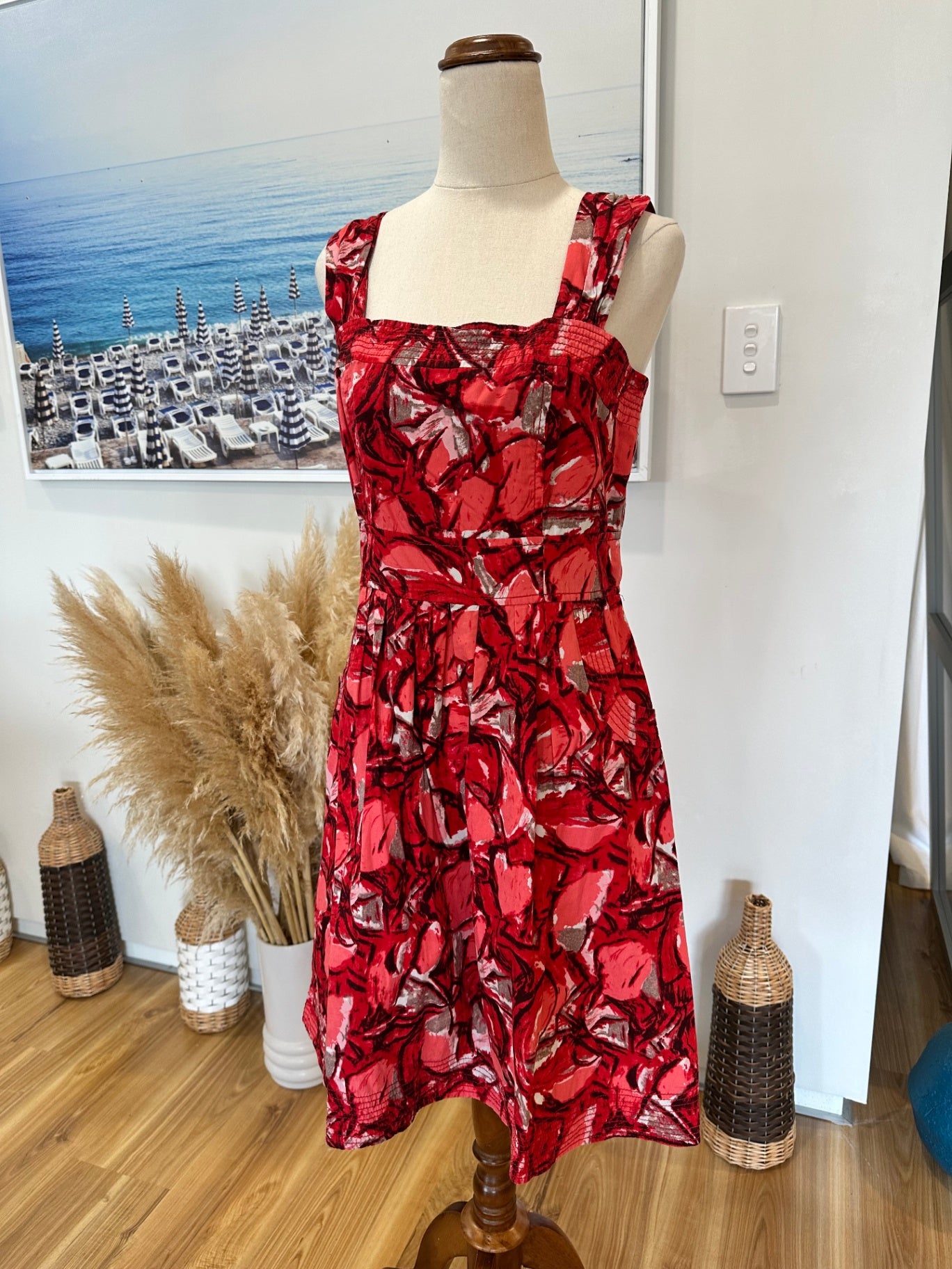 [SALE] Max - Summer's Dress - Size 10 - Red Tones