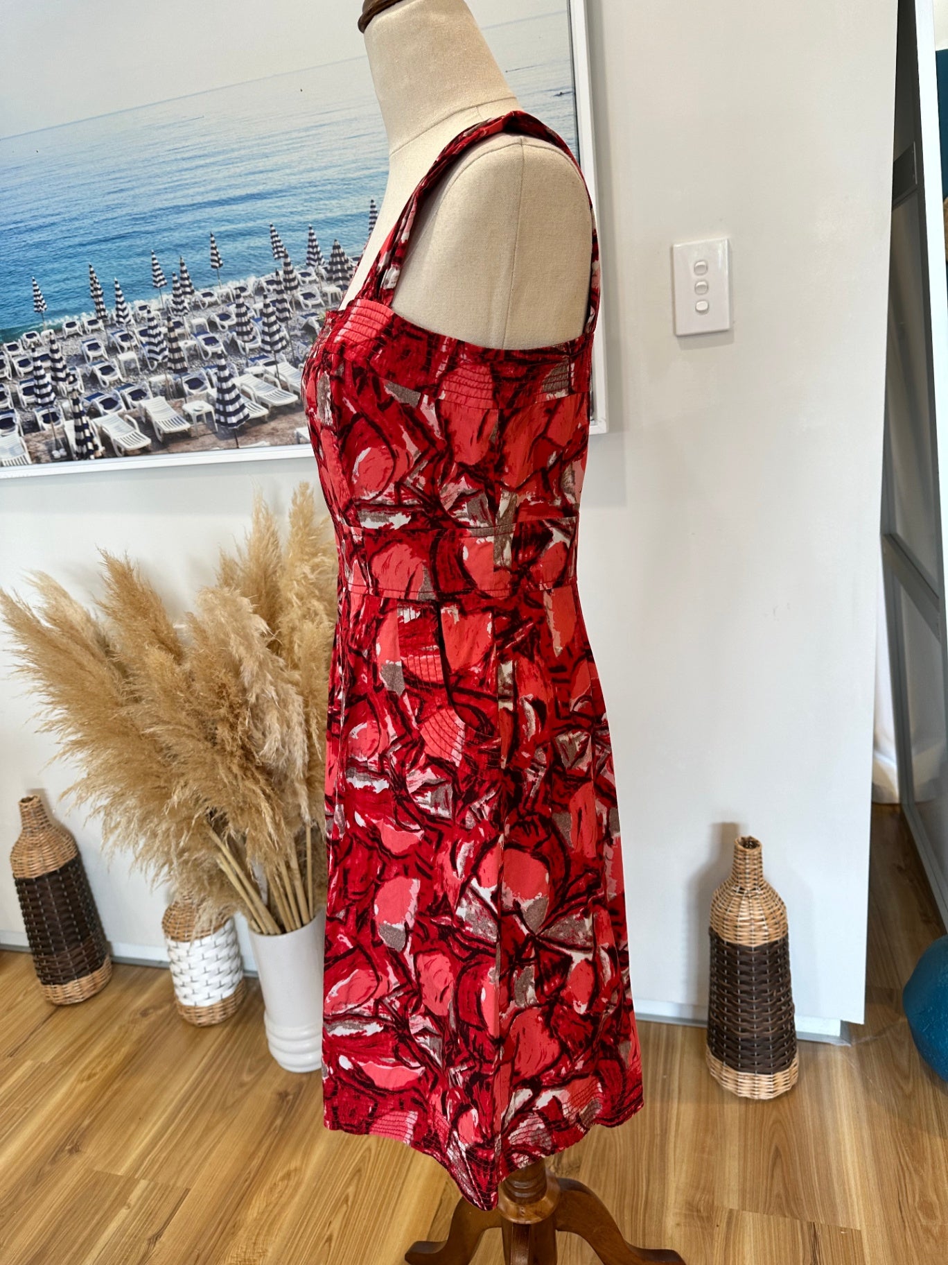 [SALE] Max - Summer's Dress - Size 10 - Red Tones