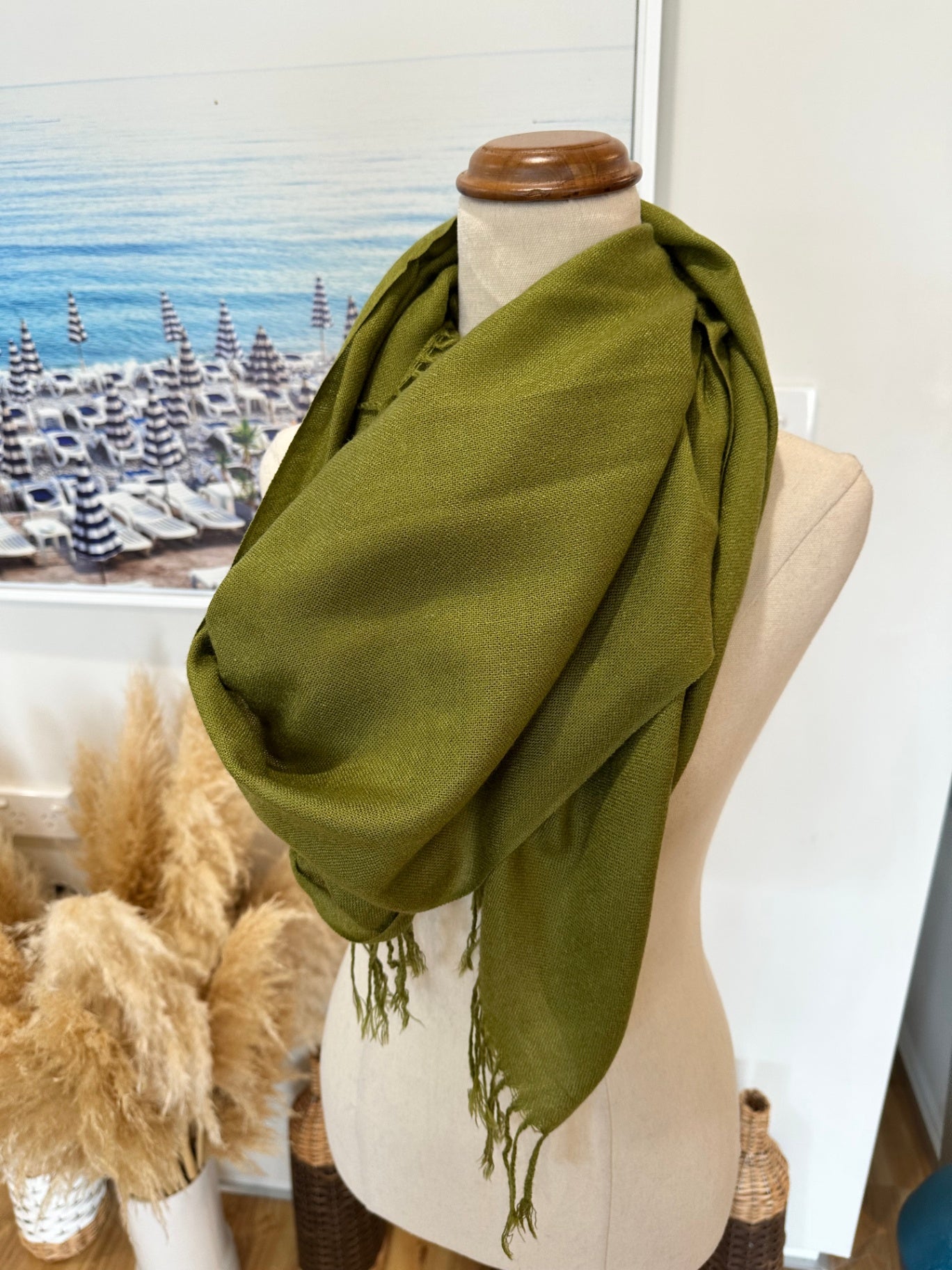 [SALE] Olive Green Scarf