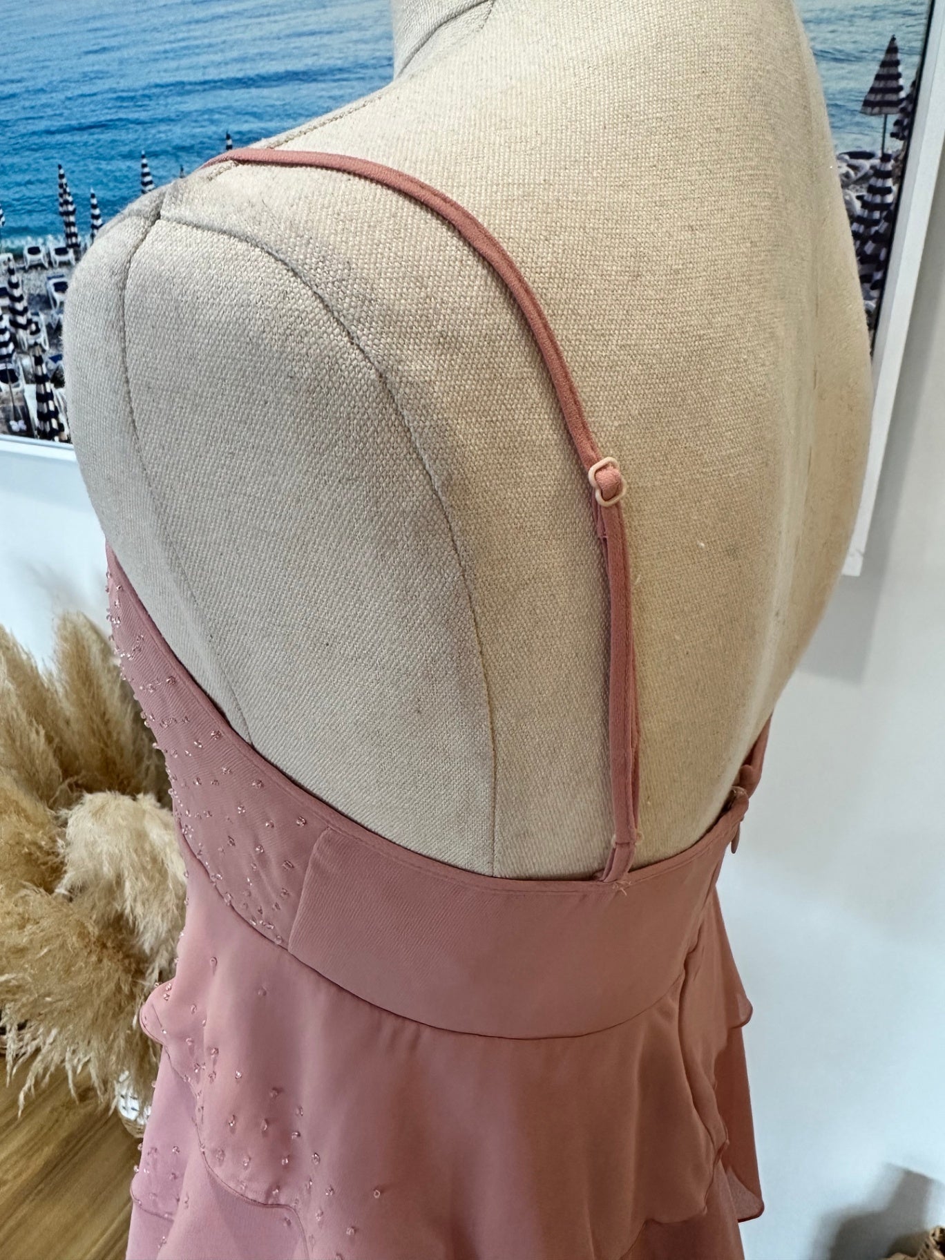 [SALE] Vintage Y2K - Just Jean's Camisole - Pink w Beading details