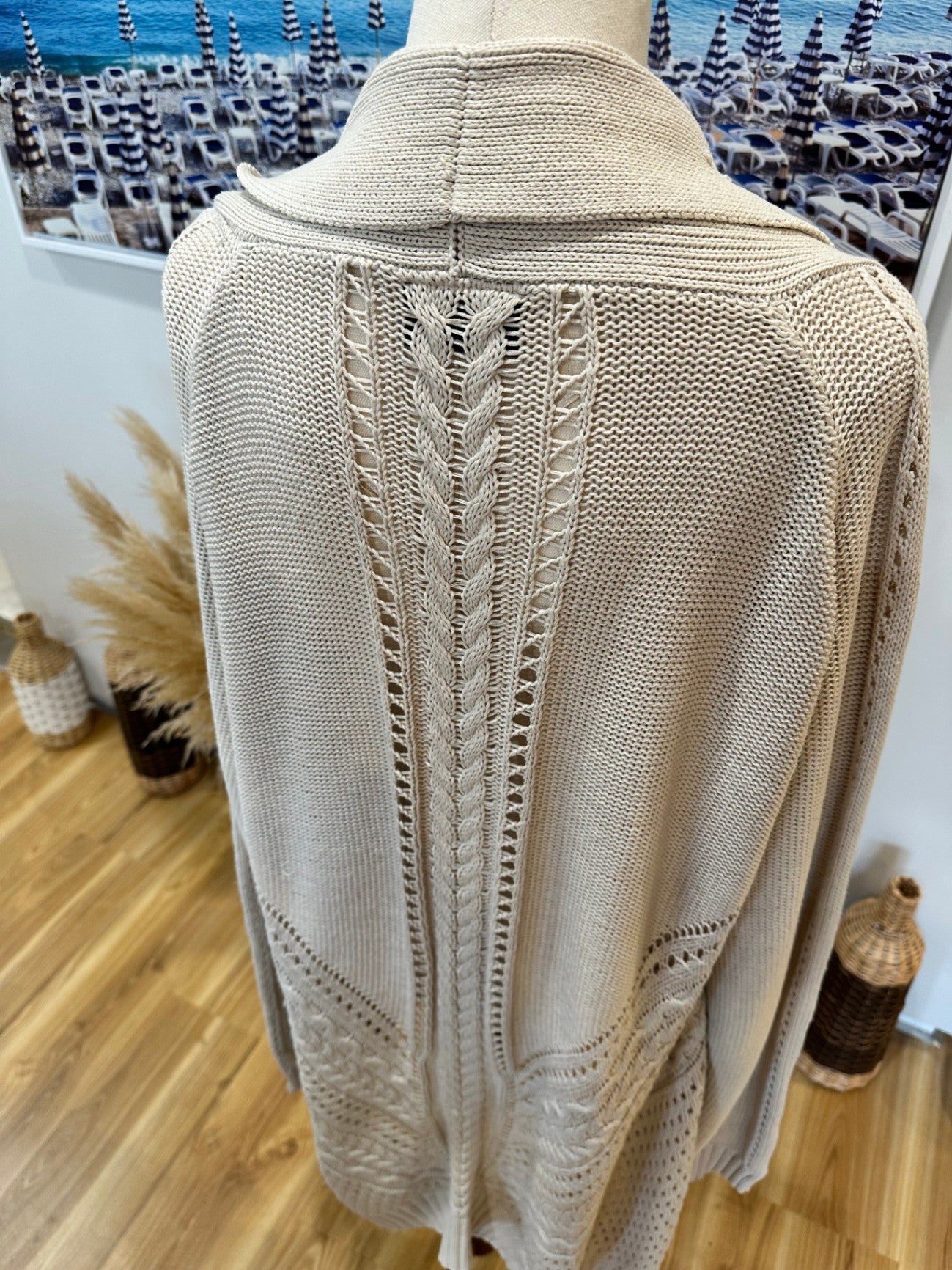 Wild Child Cardigan - Extra Large (3XL) - Beige