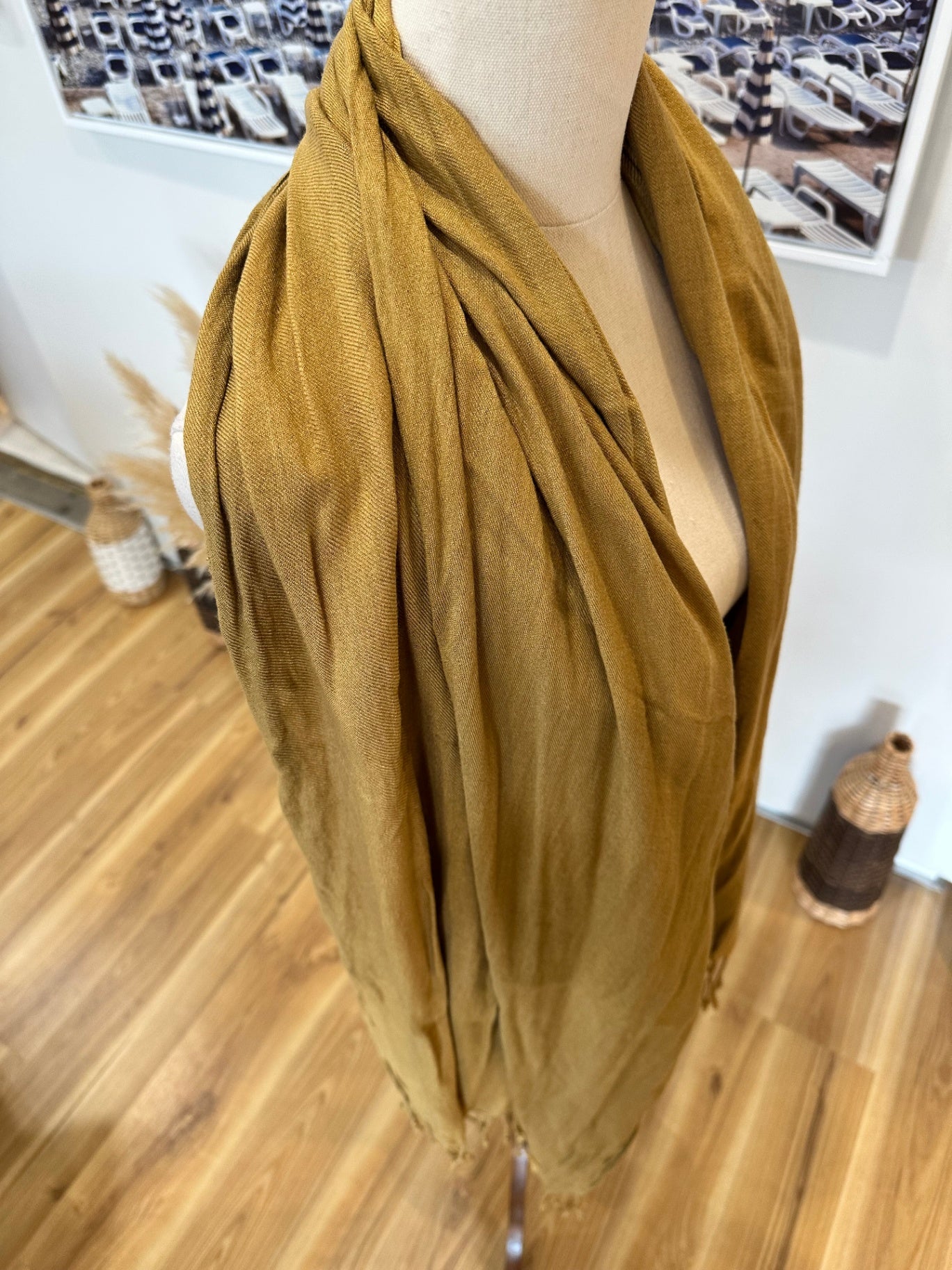 [SALE] Scarf Mustard yellow