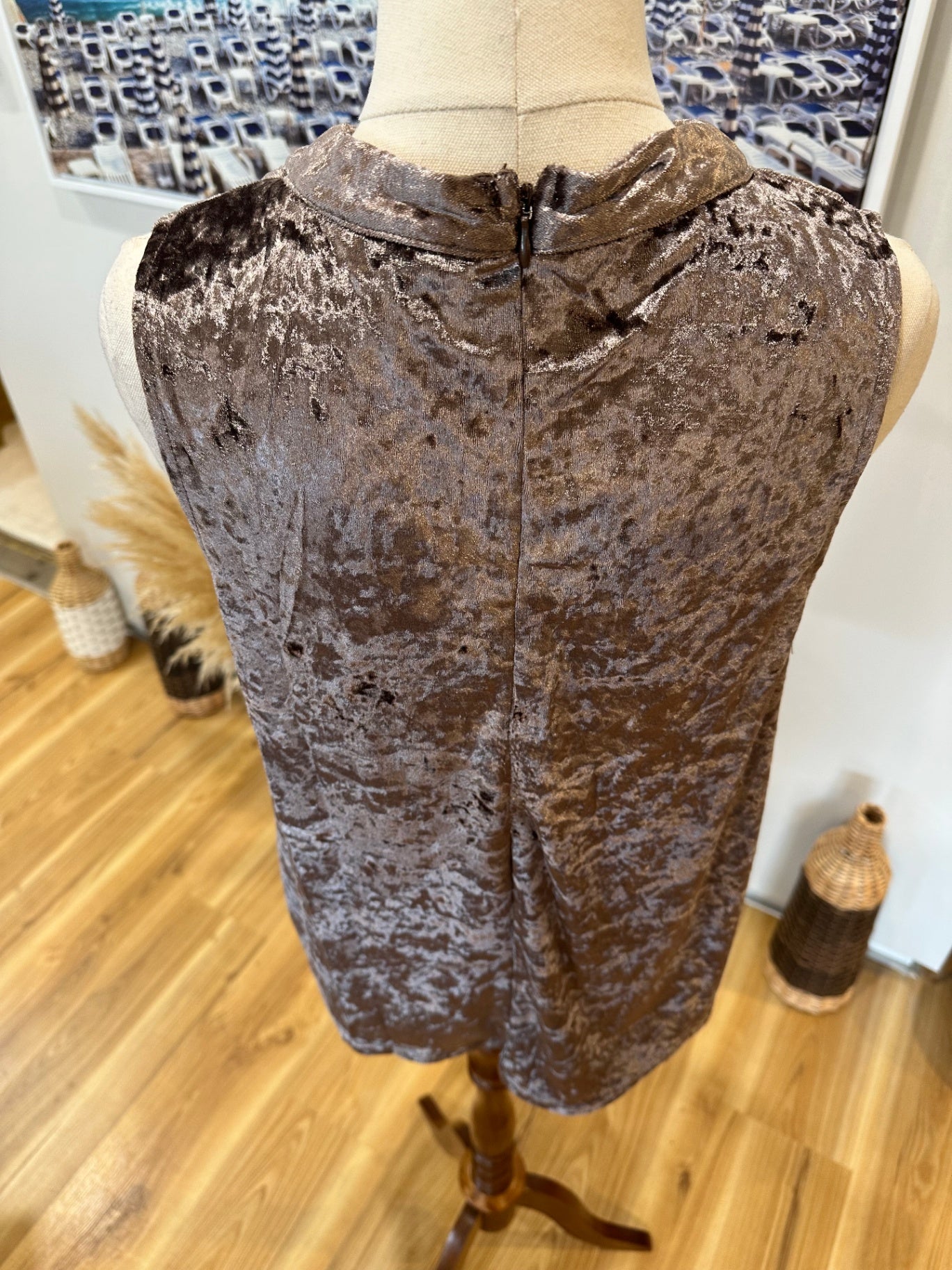 [SALE] Silver Wishes - Top - Size 10 - Rose tone