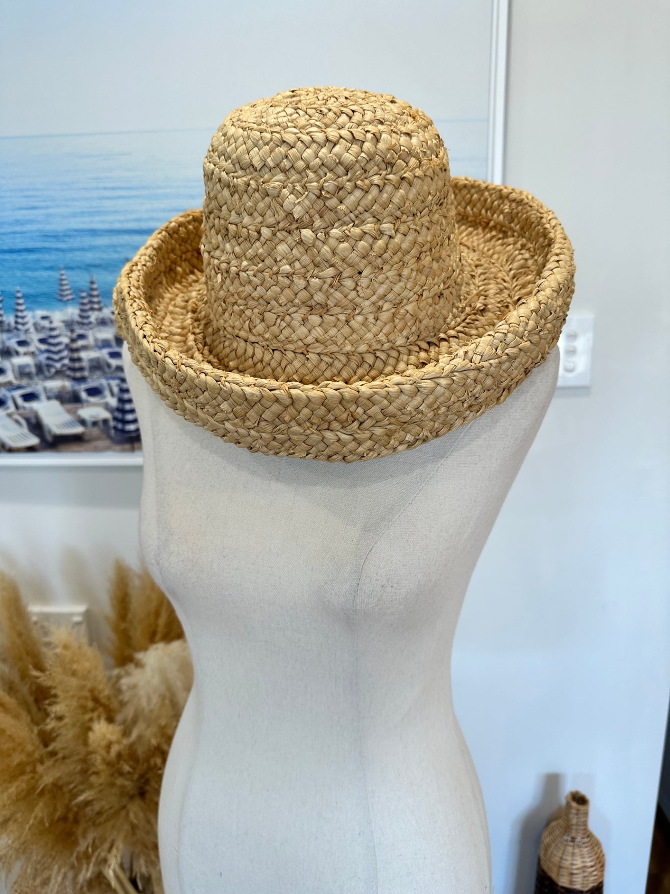 Sun Hat - Natural tones