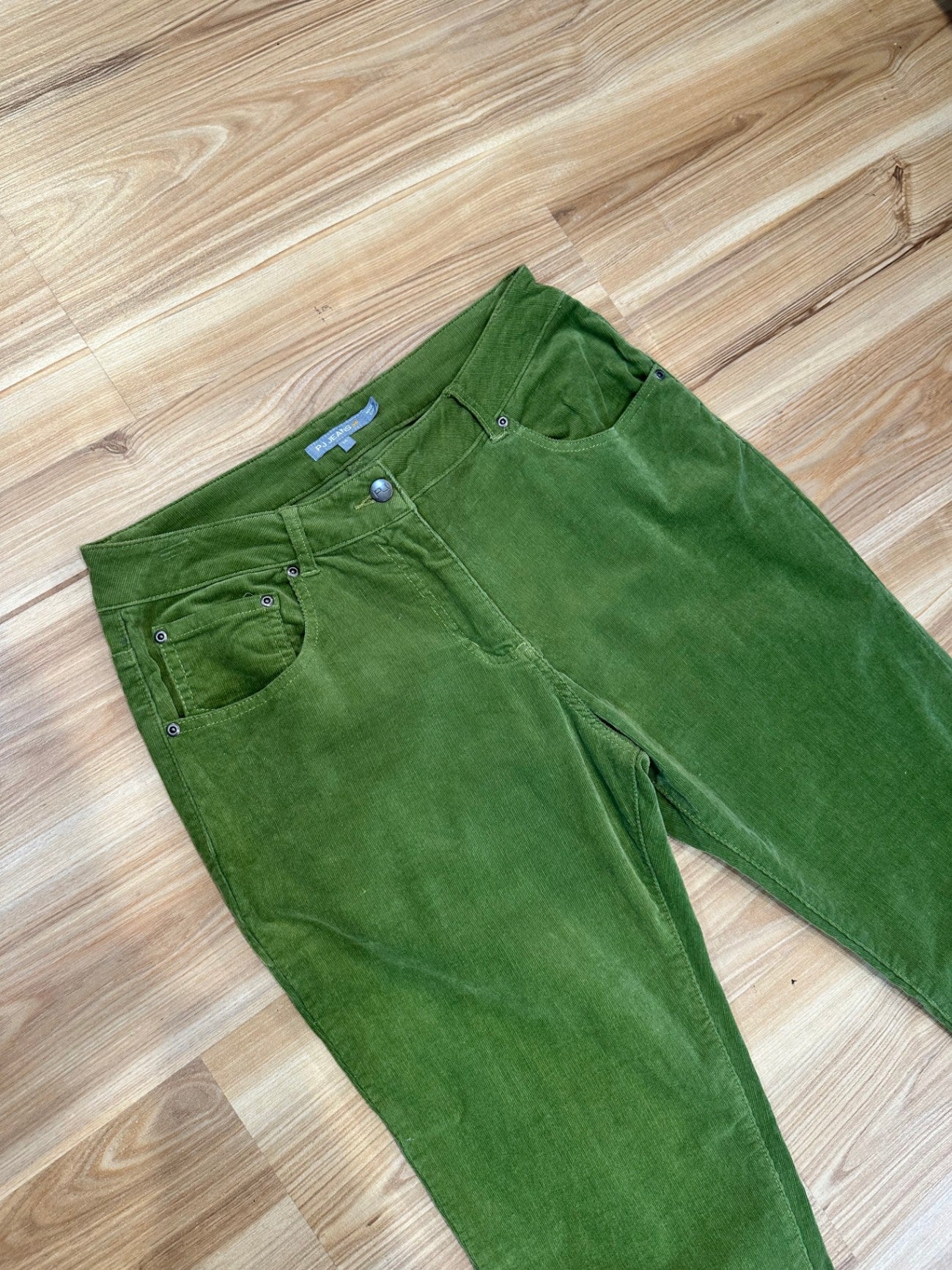 PJ Jeans - Corduroy Pants - Size 12 - Green