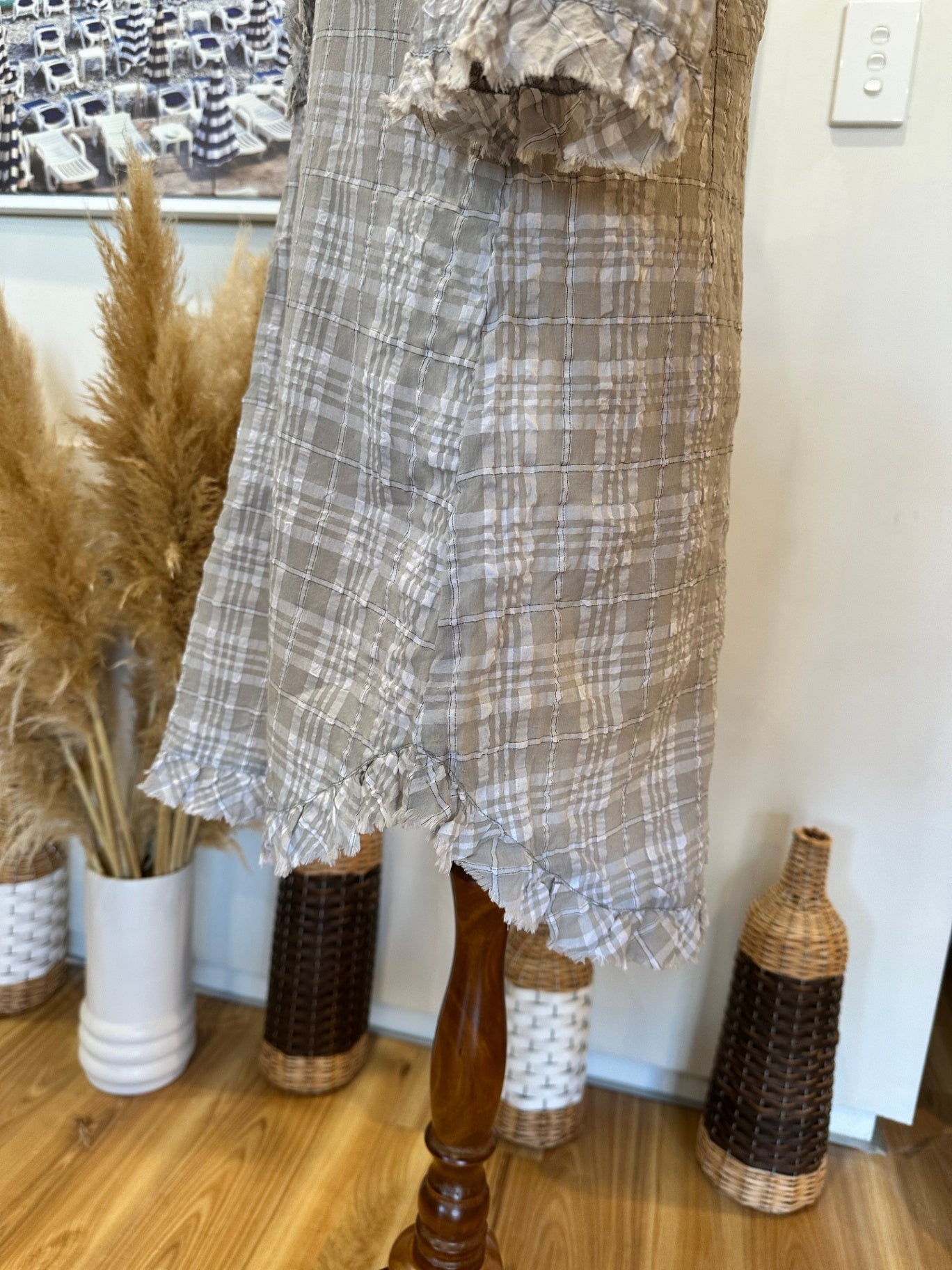 [SALE] Noa Noa - Dress - Small - Grey and White