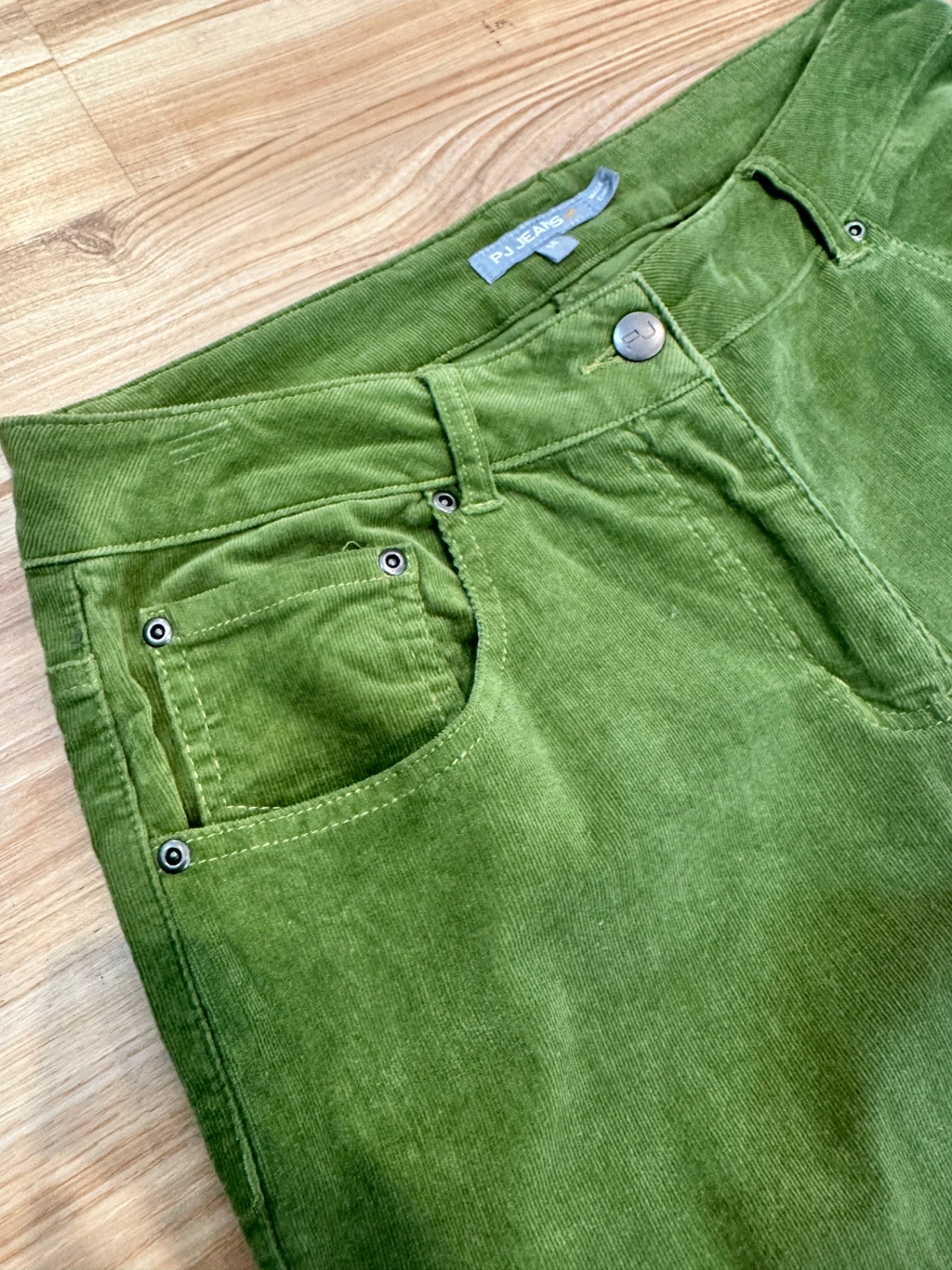 PJ Jeans - Corduroy Pants - Size 12 - Green