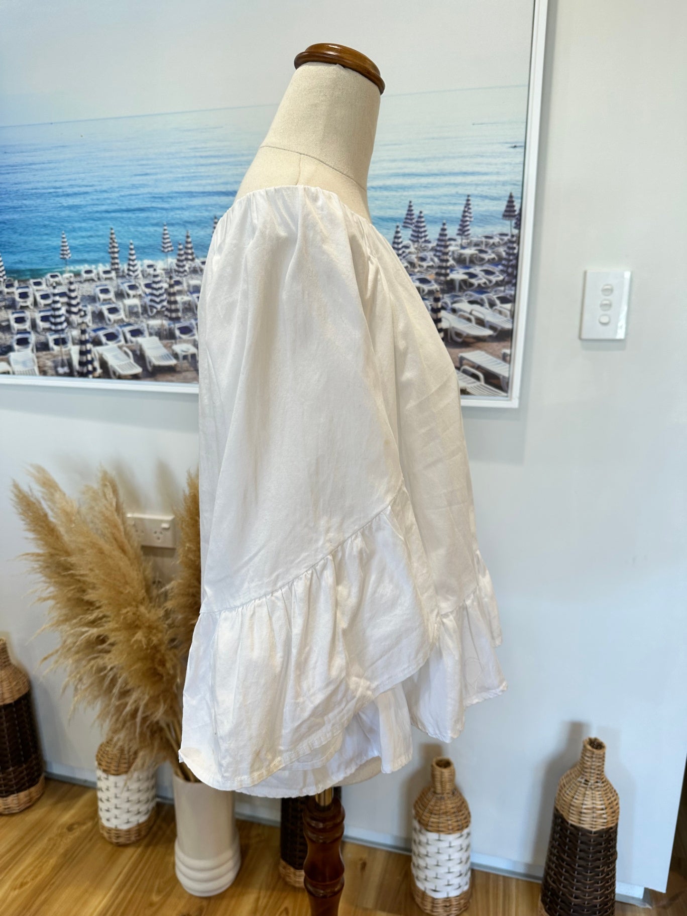 [SALE] Coop by Trelise Cooper - Off Shoulder Top - Extra Small - White