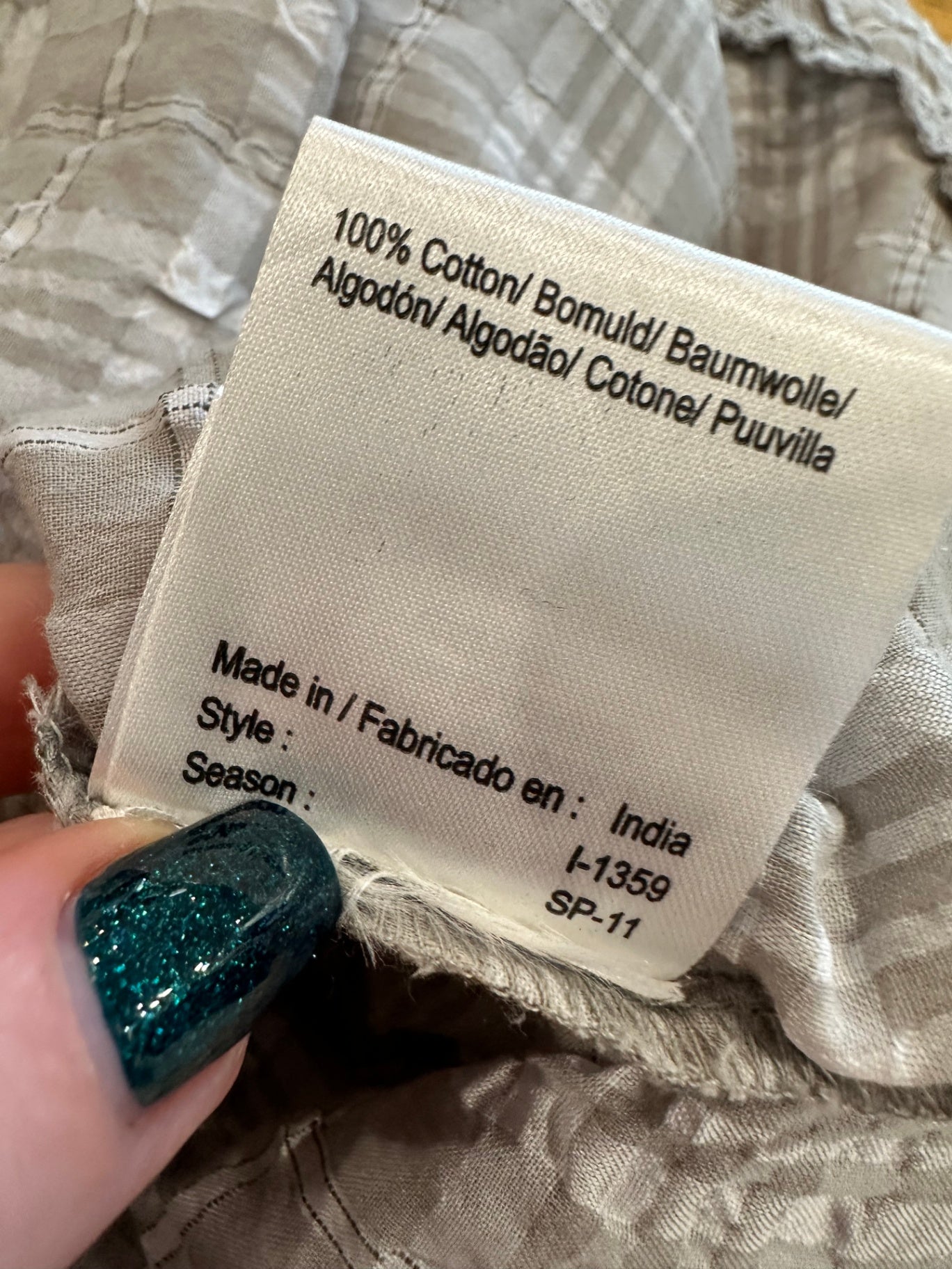 [SALE] Noa Noa - Dress - Small - Grey and White