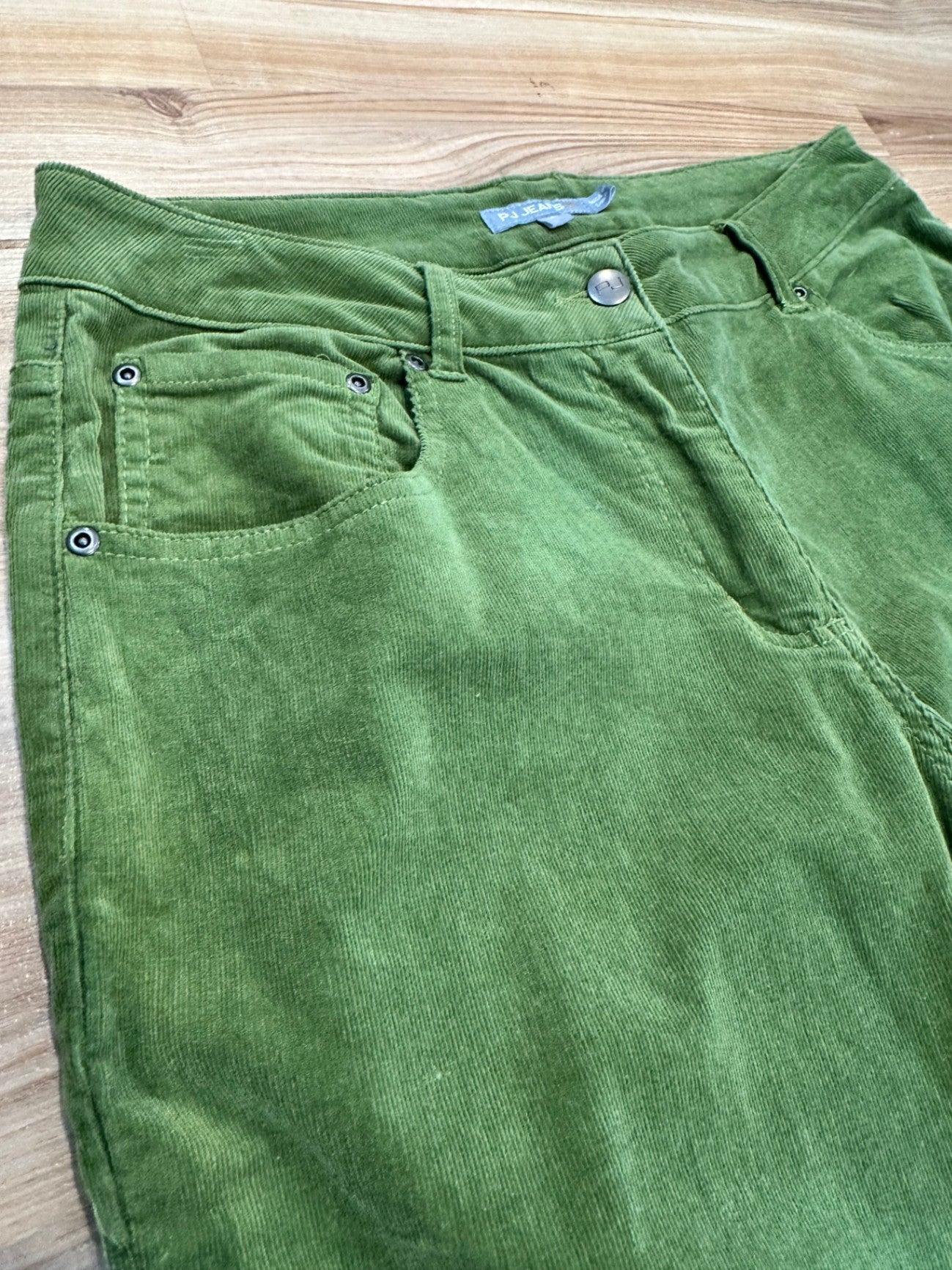 PJ Jeans - Corduroy Pants - Size 12 - Green
