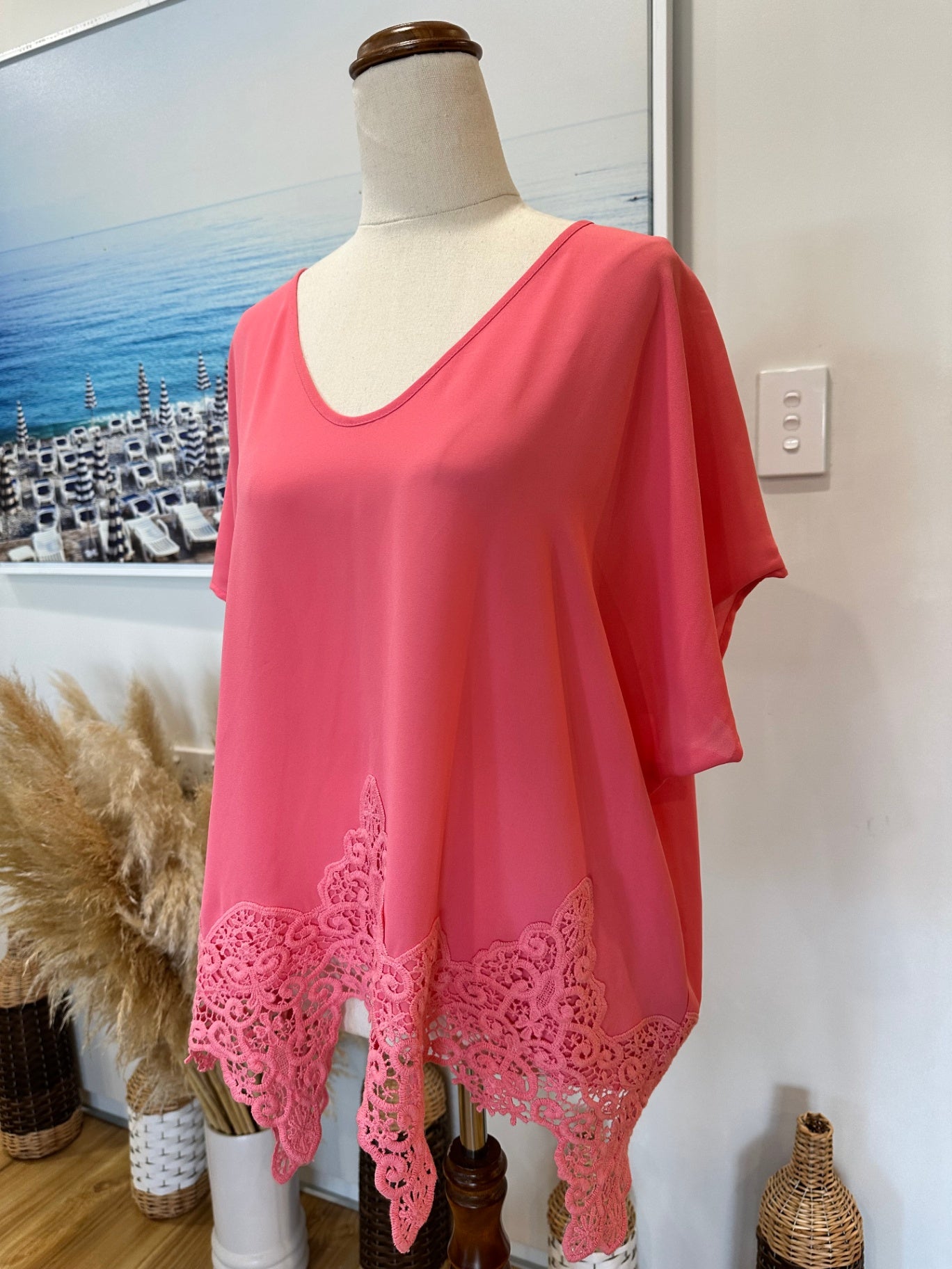 [SALE] Grace Hill - Top - Size 18 - Pink [New without tags]