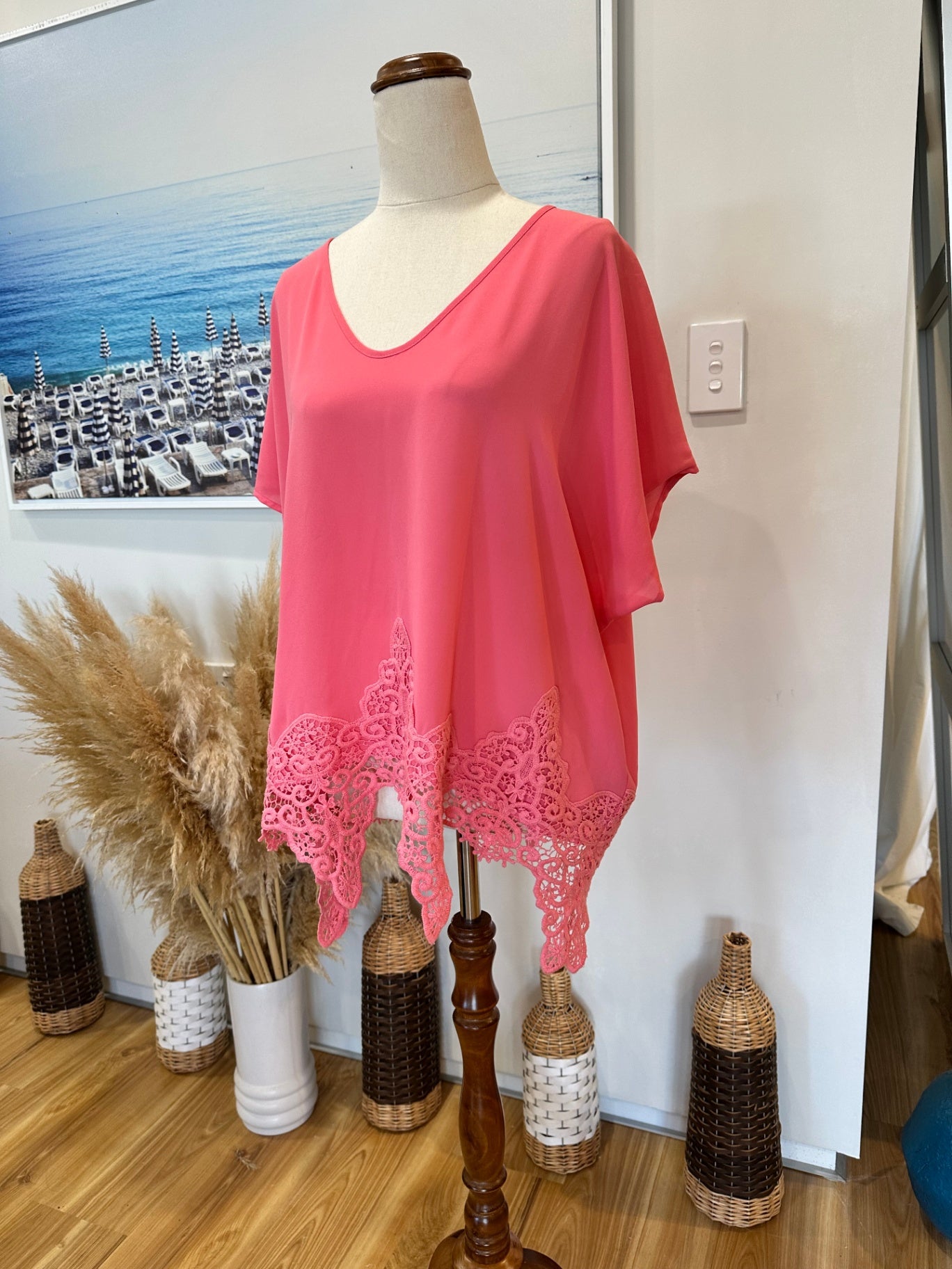 [SALE] Grace Hill - Top - Size 18 - Pink [New without tags]