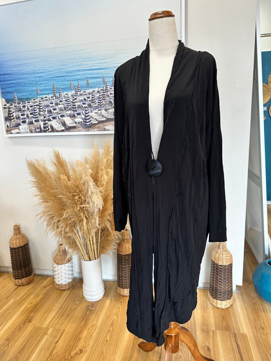 Taking Shape Cardigan - Large / Extra Large - Black