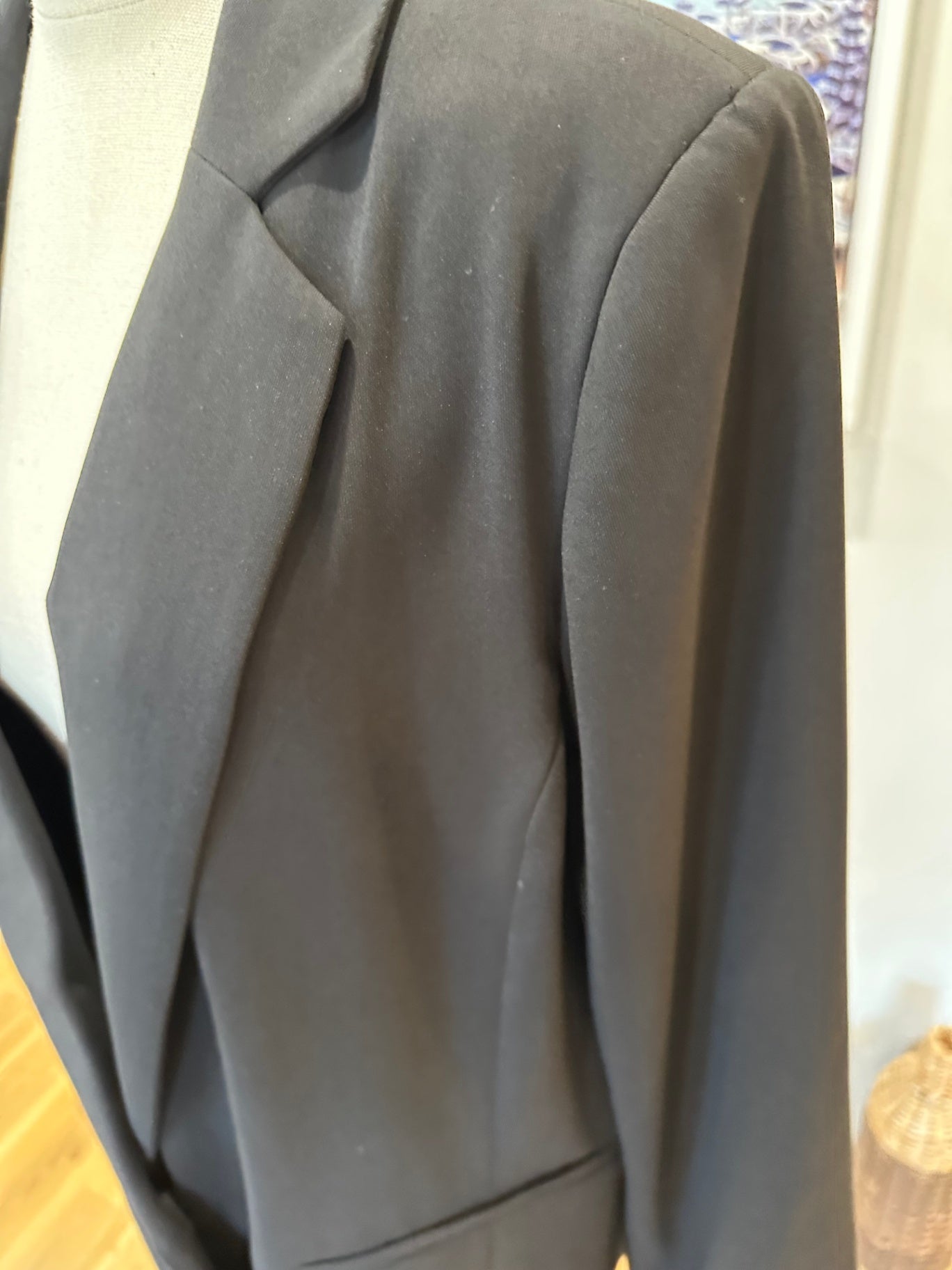 Oliver Black - Boxy Blazer - Size 18 - Black [New without tags]