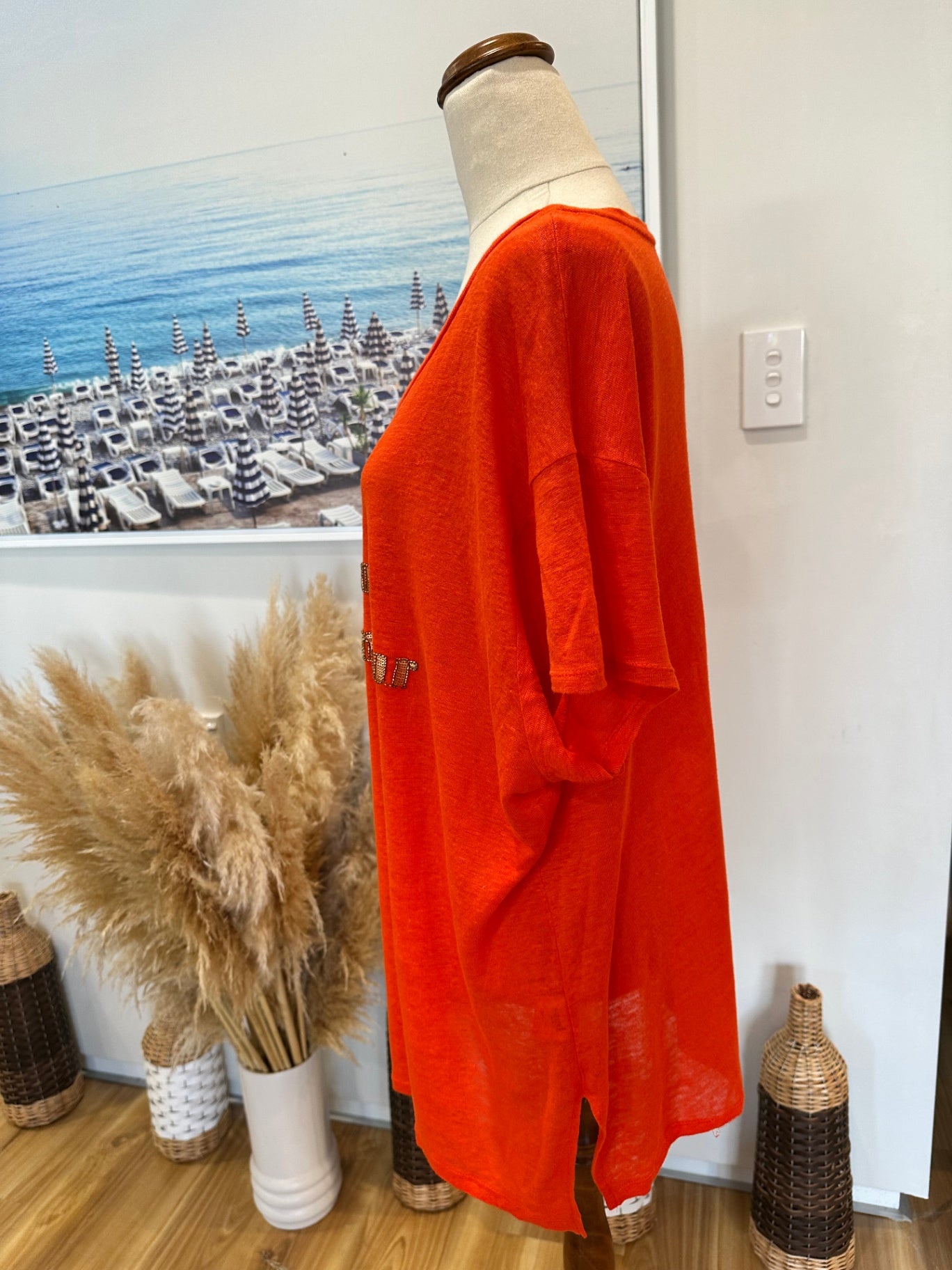 Seed - Top - Extra Large - Orange [New without tags]