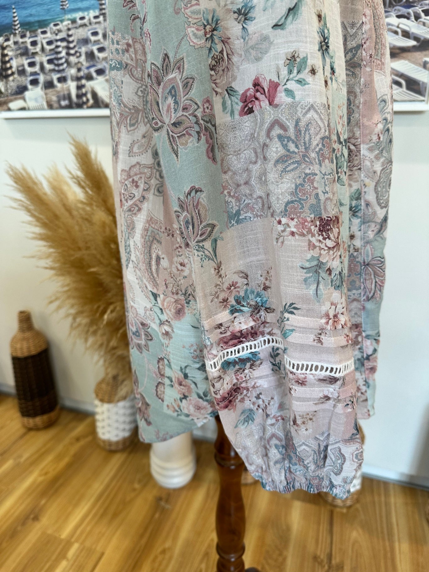 Just Jeans - Bohemian Blouse - Size 16 - Pastel