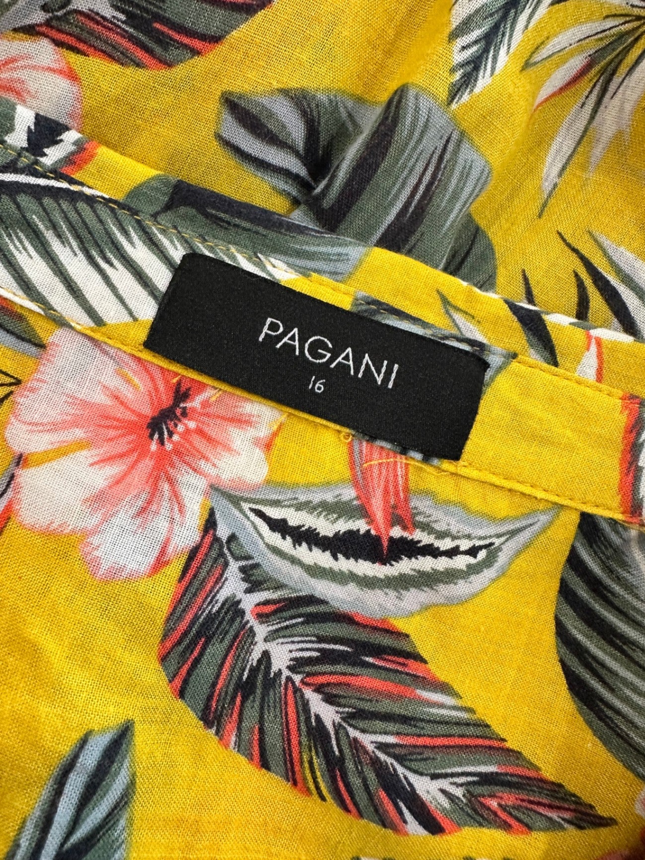 [SALE] Pagani Tropical Longline Shirt - Size 16
