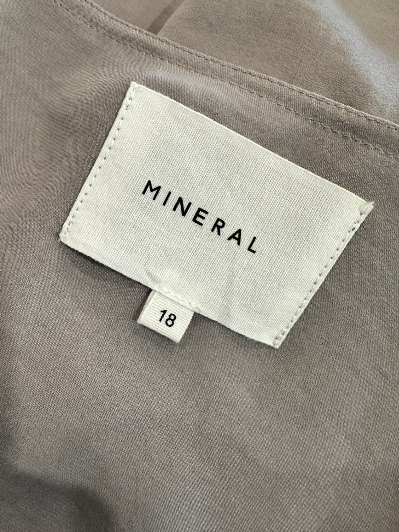 [SALE] Mineral Blouse - Grey - Size 18 [New without tags]