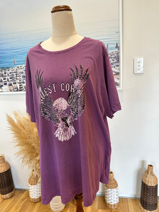 CCX T-Shirt - Medium / Large - West Coast - Purple