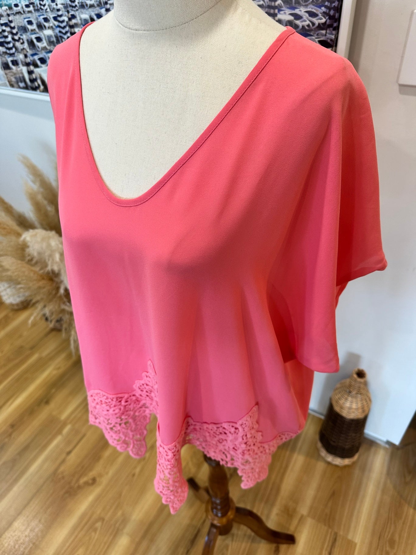 [SALE] Grace Hill - Top - Size 18 - Pink [New without tags]