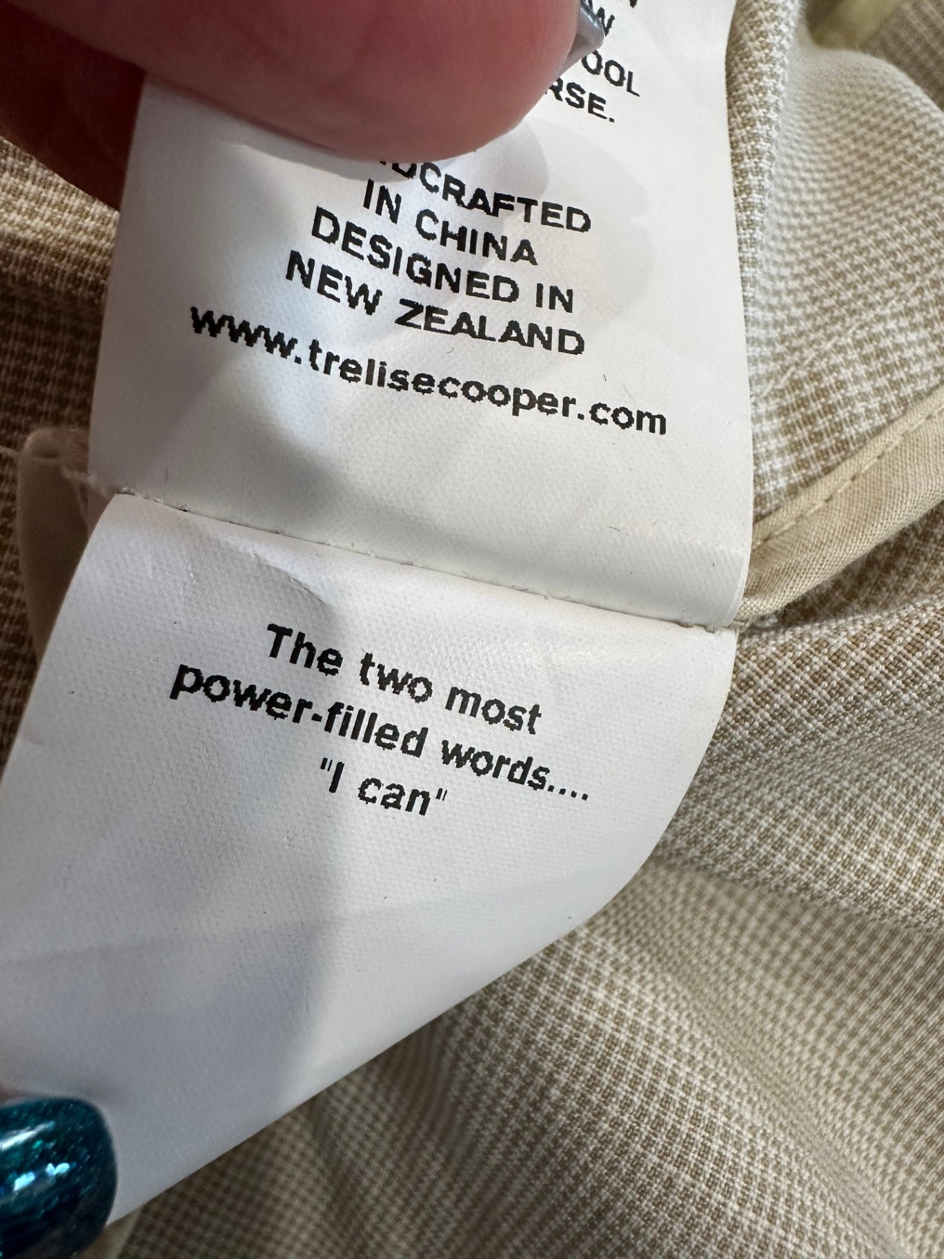 [SALE] Trelise Cooper - Blouse - Size 18 - Beige - [New without tags]