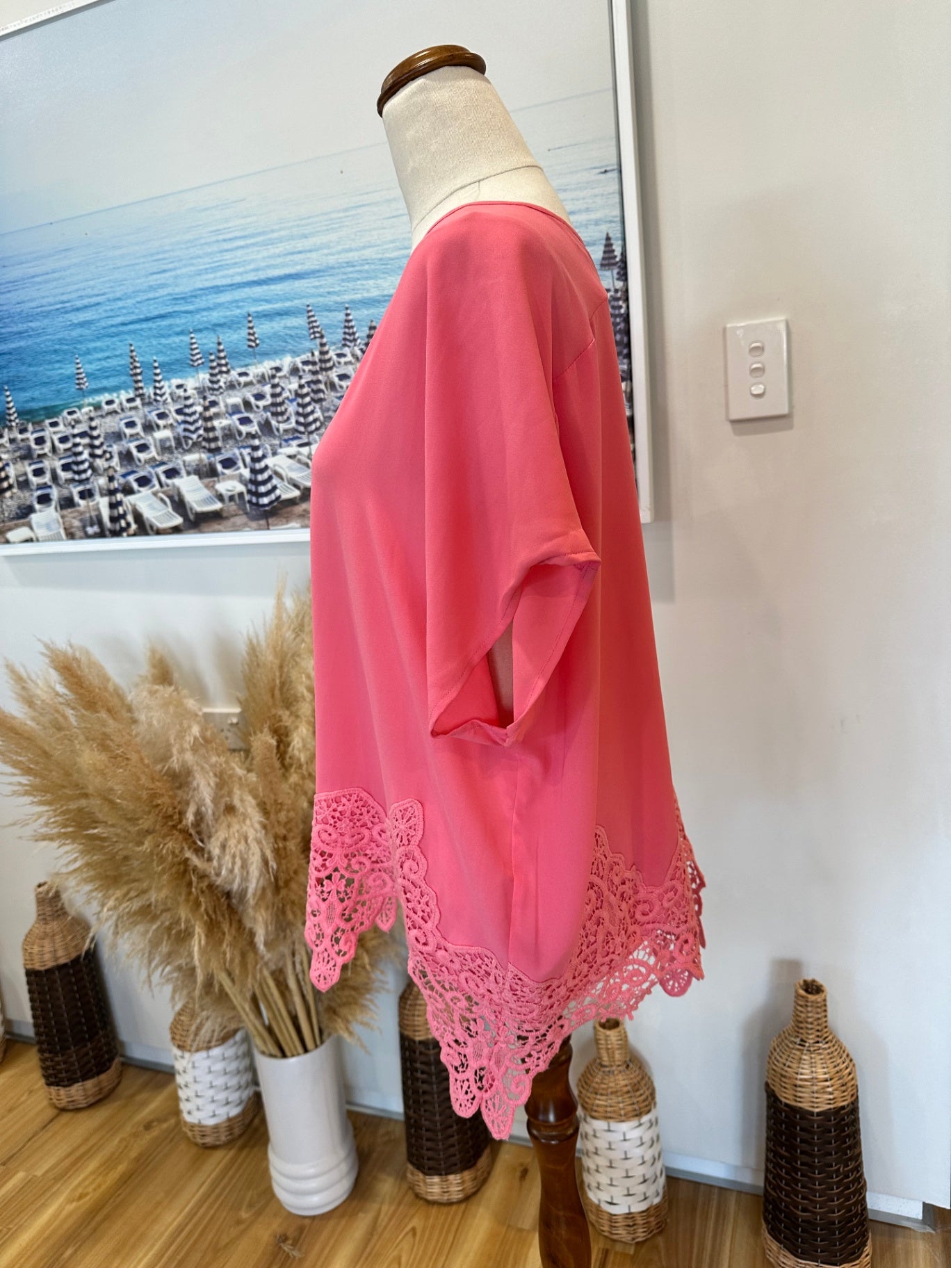 [SALE] Grace Hill - Top - Size 18 - Pink [New without tags]