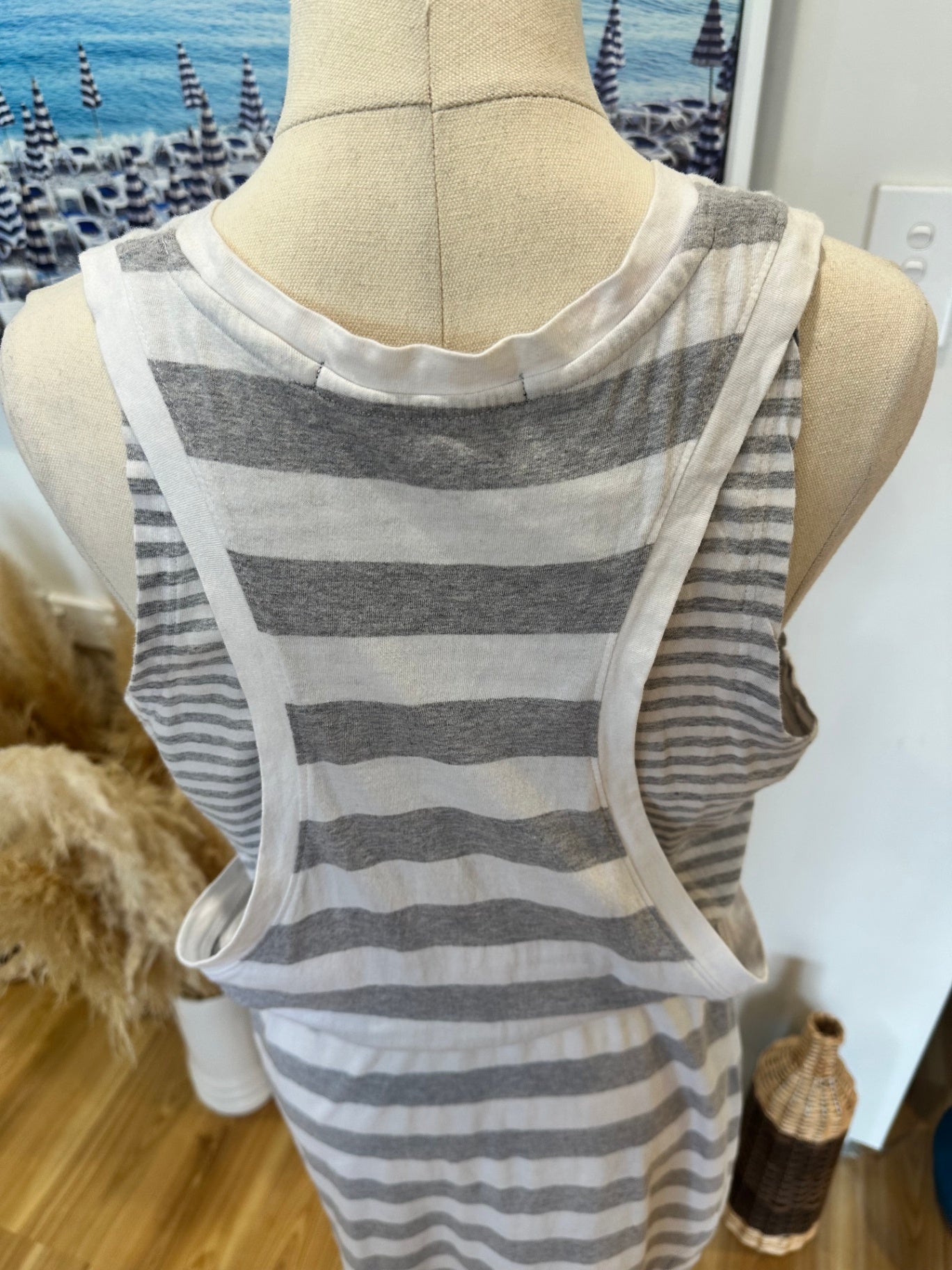 [SALE] Silent Theory - Dress - Size 10 - Grey and White