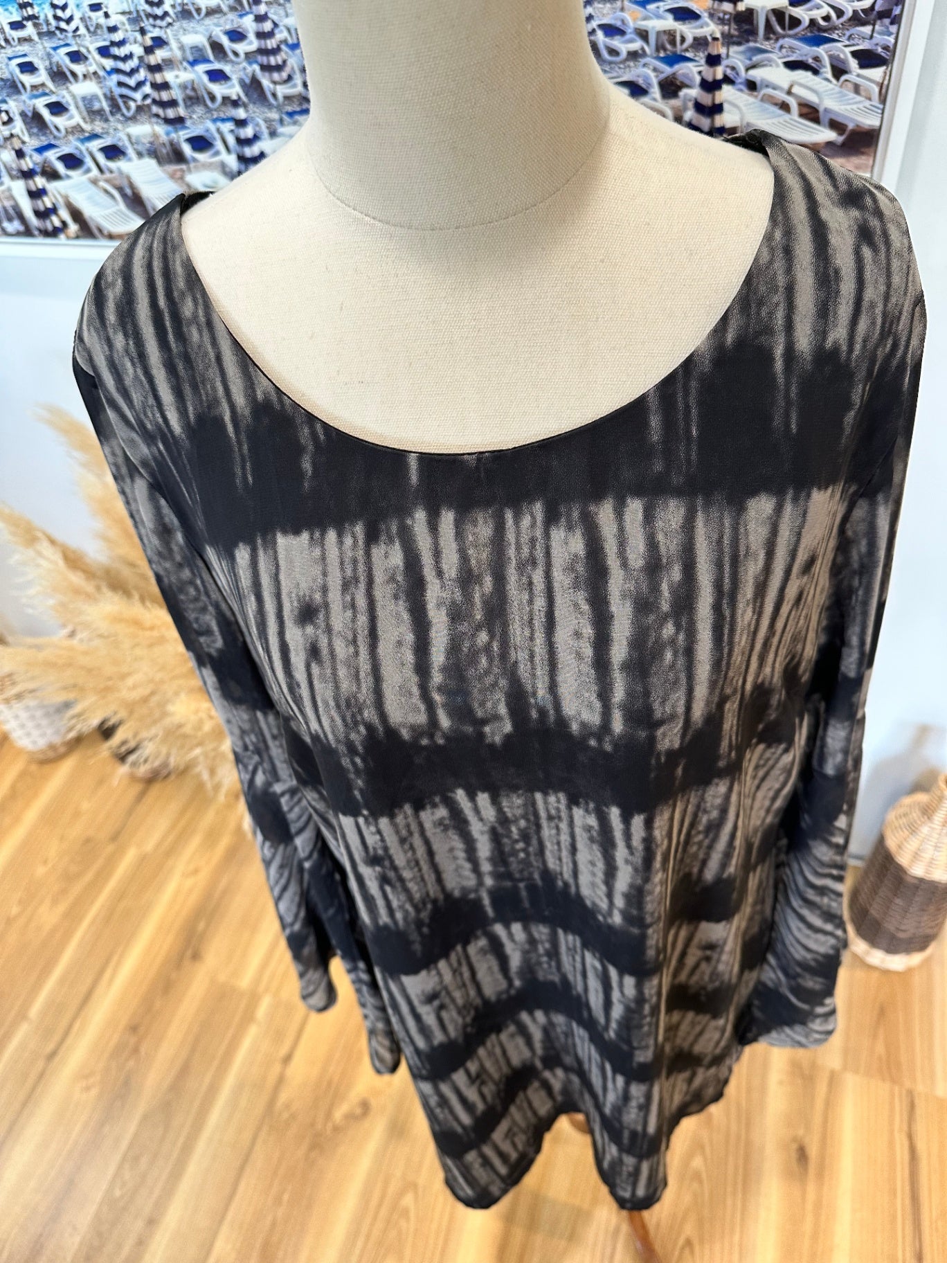 [SALE] Halo & Hazard - Dress - Large - Black and Beige