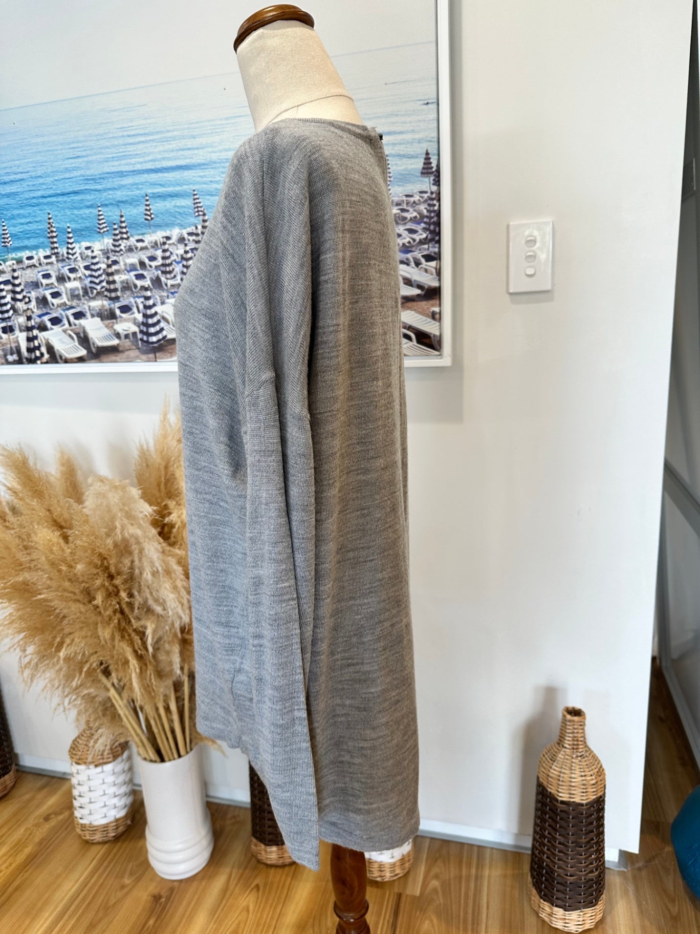 [SALE] Glassons - Lightweight Jumper - Small - Grey - 50% Wool