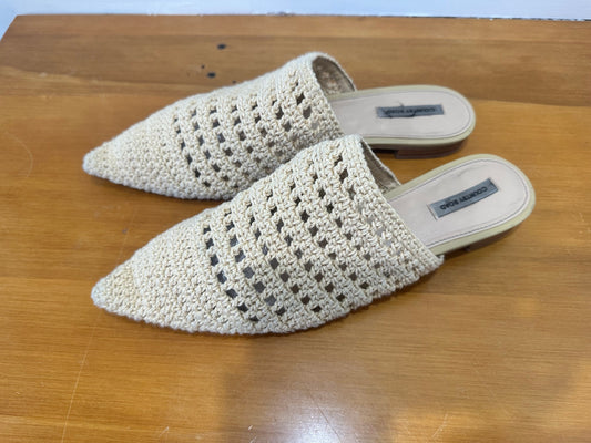 Country Road - Slip on shoes - Crochet - Beige - Size EU 42