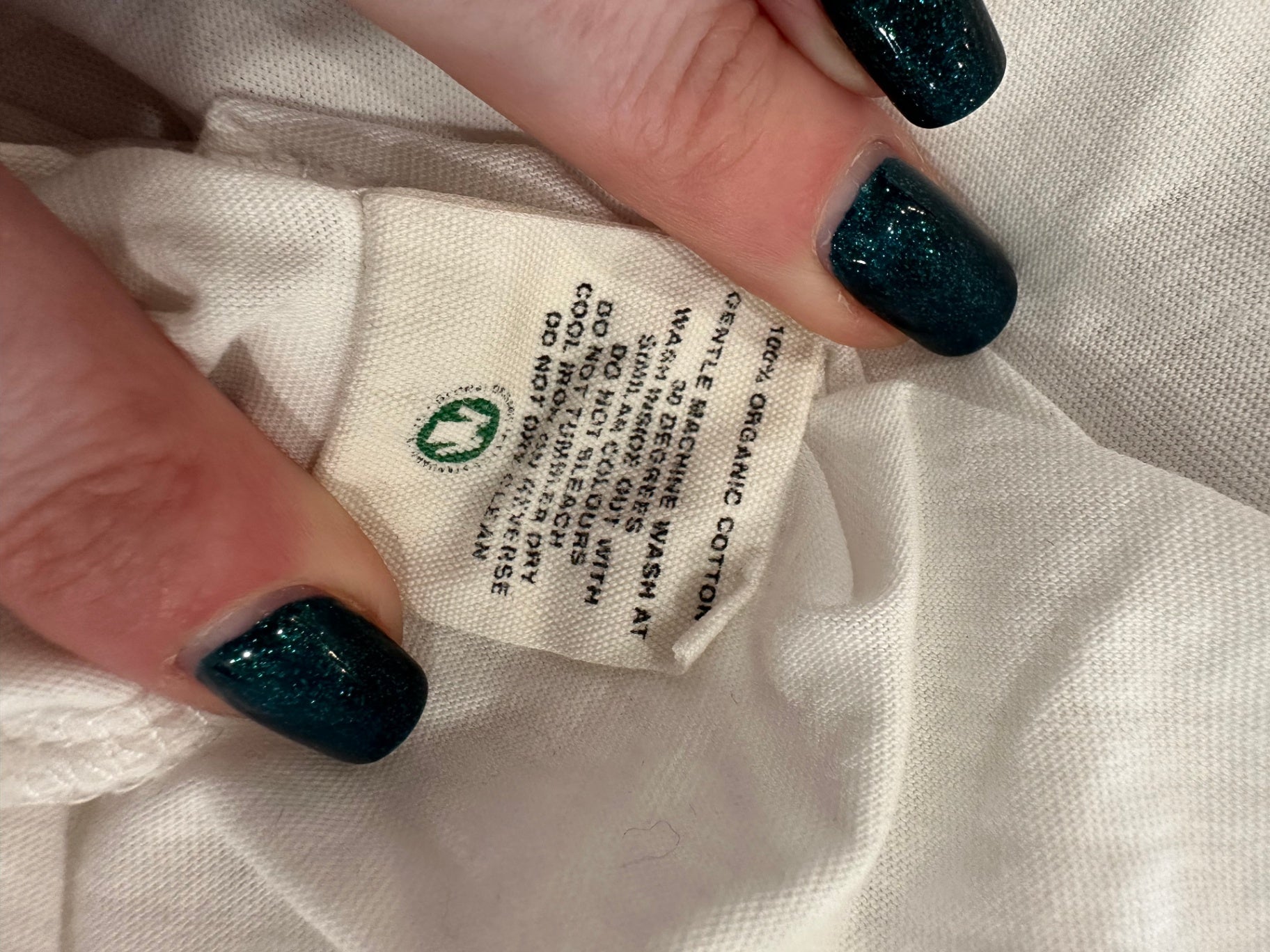 [SALE] Marle - Longsleeve Top - Size 12 - White - 100% Organic Cotton