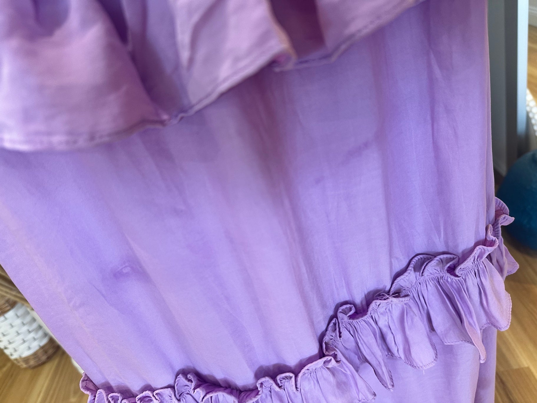 Lavender Midi Skirt - Large 