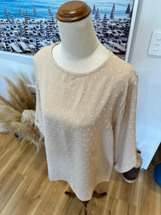 Beige Top - Large