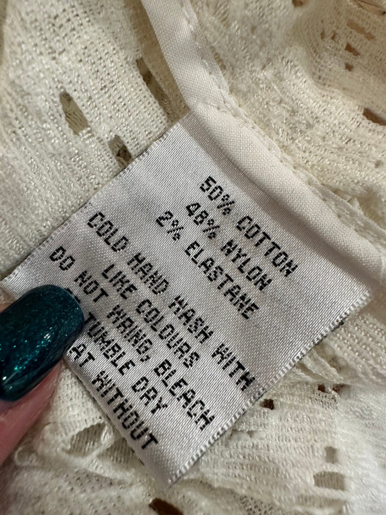 Table Eight - Lace Blouse - Large - Cream