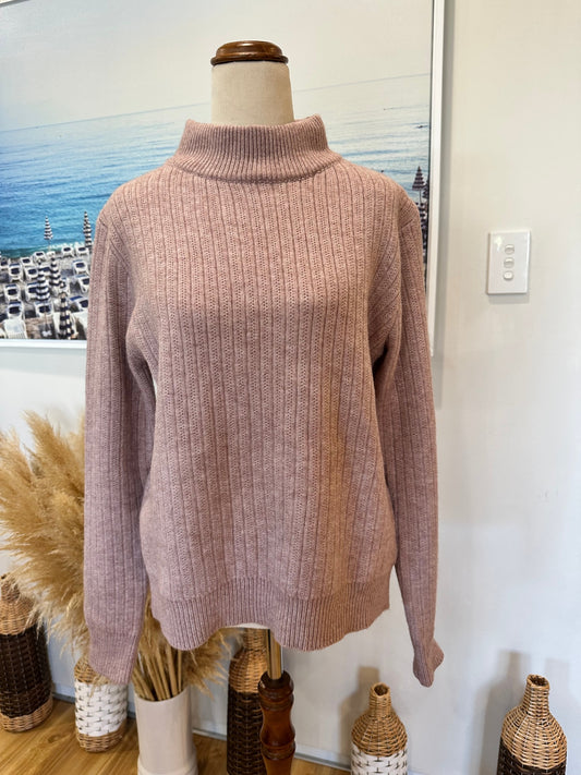 Jumper - Pink (fluffy inside) - Large